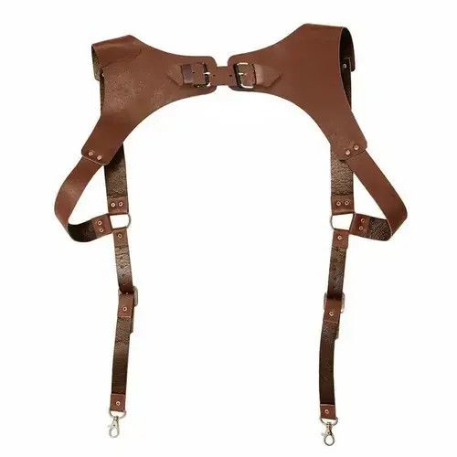 Cowboy Equipment × Unowned Belts Brown Vintage Men's Suspenders Belts Size ONE SIZE - 1 Thumbnail