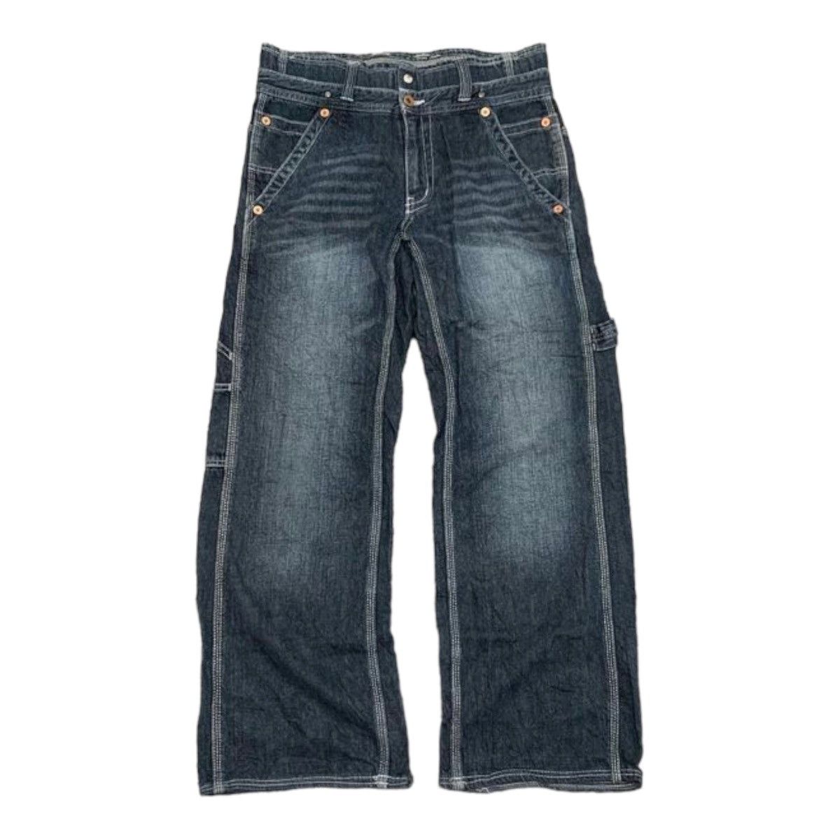 If Six Was Nine Vintage United Work Carpenter Pants Size US 31 - 2 Thumbnail
