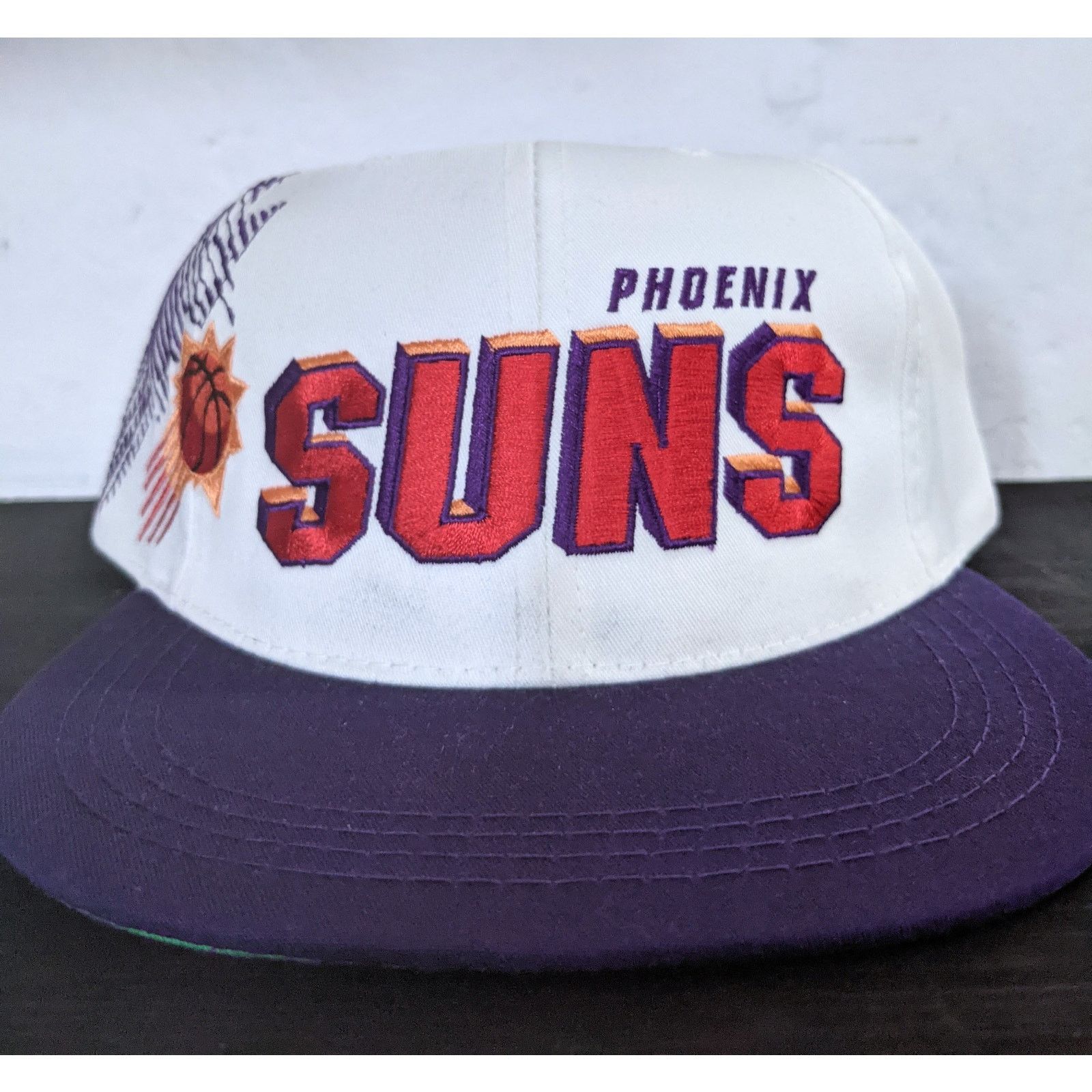 NBA × Sports Specialties NEW Phoenix Suns NASH 1996 SHADOW SS snapback Yth NBA vtg Size ONE SIZE - 5 Thumbnail