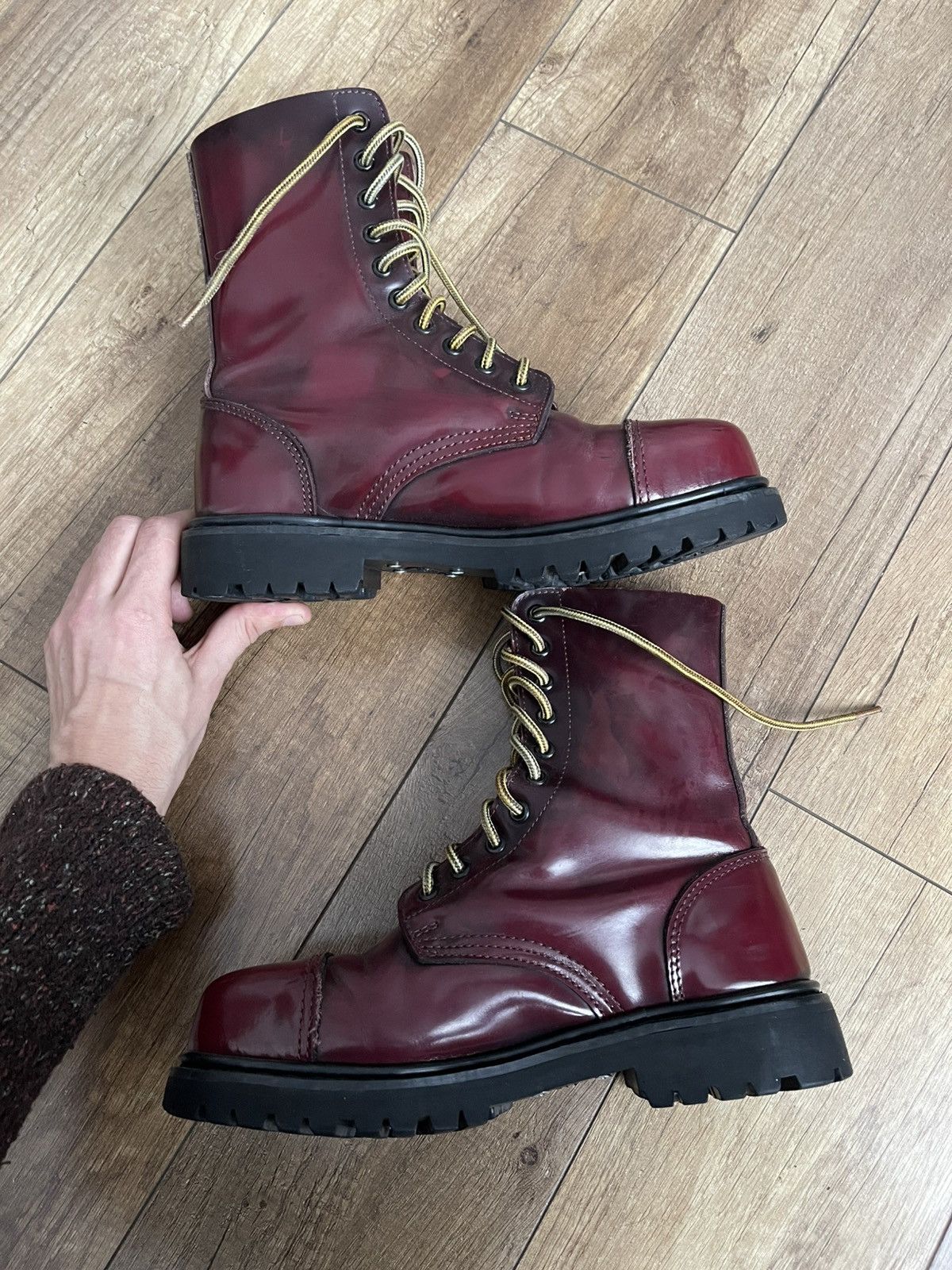 Japanese Brand Undercover Leather Boots Shoes Japan Vintage Size US 7 / EU 40 - 7 Thumbnail