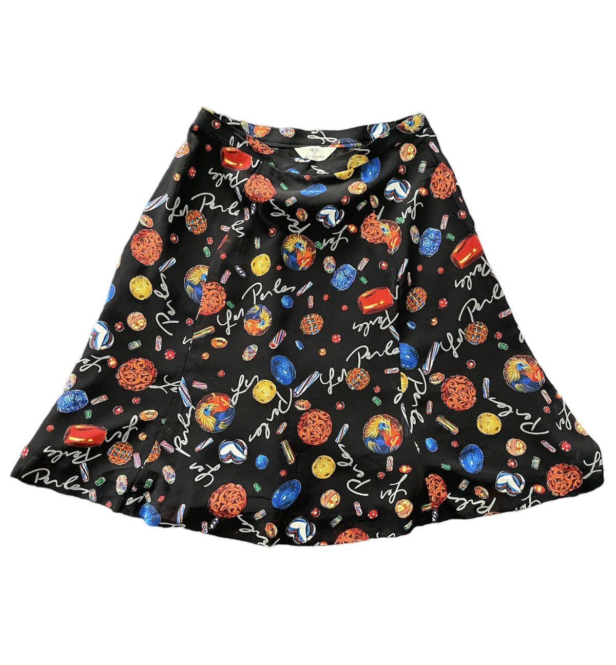 VINTAGE KARL LAGERFELD PARIS FULLPRINT SKIRT