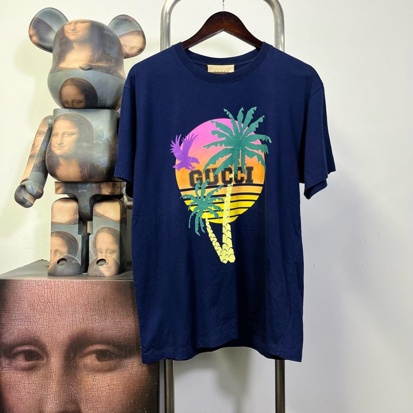 Gucci Gucci Palm Tree Graphic T-Shirt Size S Size US S / EU 44-46 / 1 - 1 Thumbnail