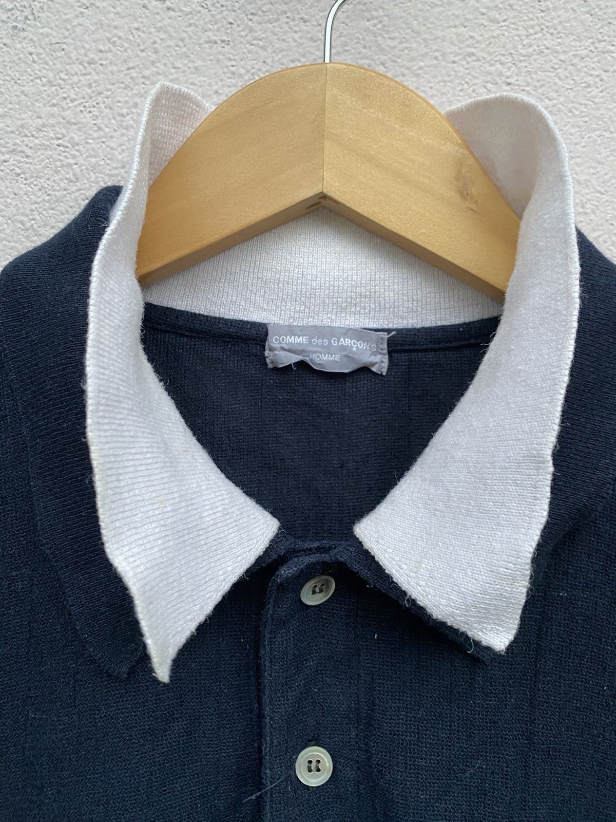 Comme des Garcons Homme Comme des garcons homme polos double coller Size US L / EU 52-54 / 3 - 4 Thumbnail