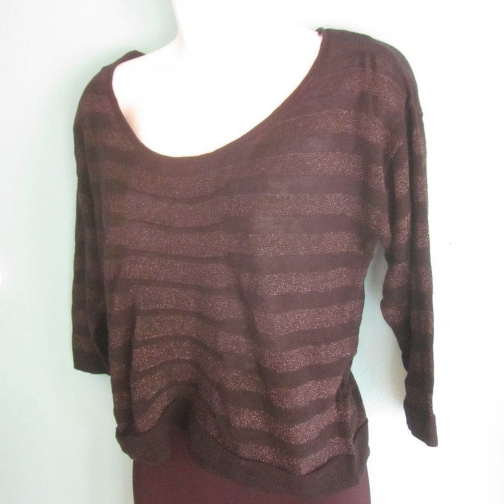 Other Missa Cotton Sweater Black Tonal Stripe Size S Size S / US 4 / IT 40 - 9 Thumbnail