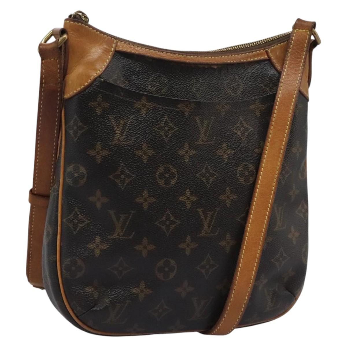 LOUIS VUITTON Monogram Odeon PM Shoulder Bag M56390