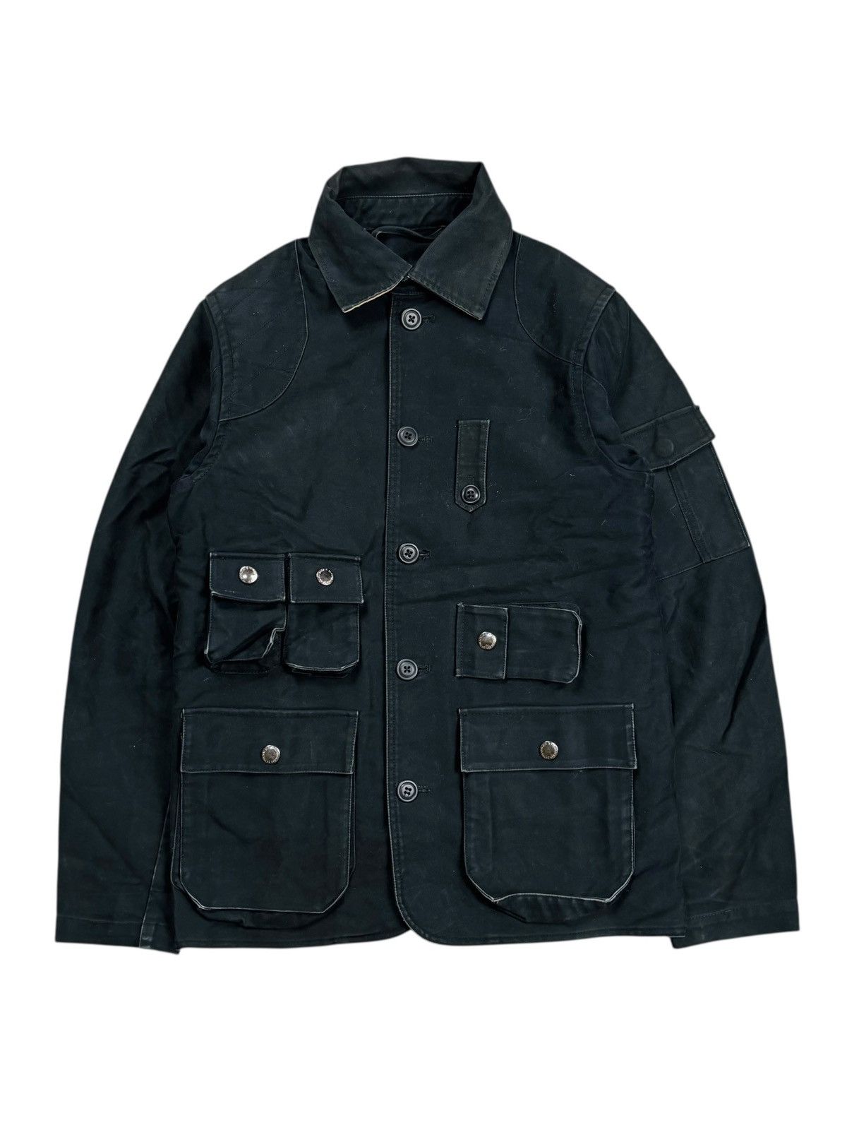 2000s Maiden Noir - Vkei Style Heavyweight Cargo Jacket