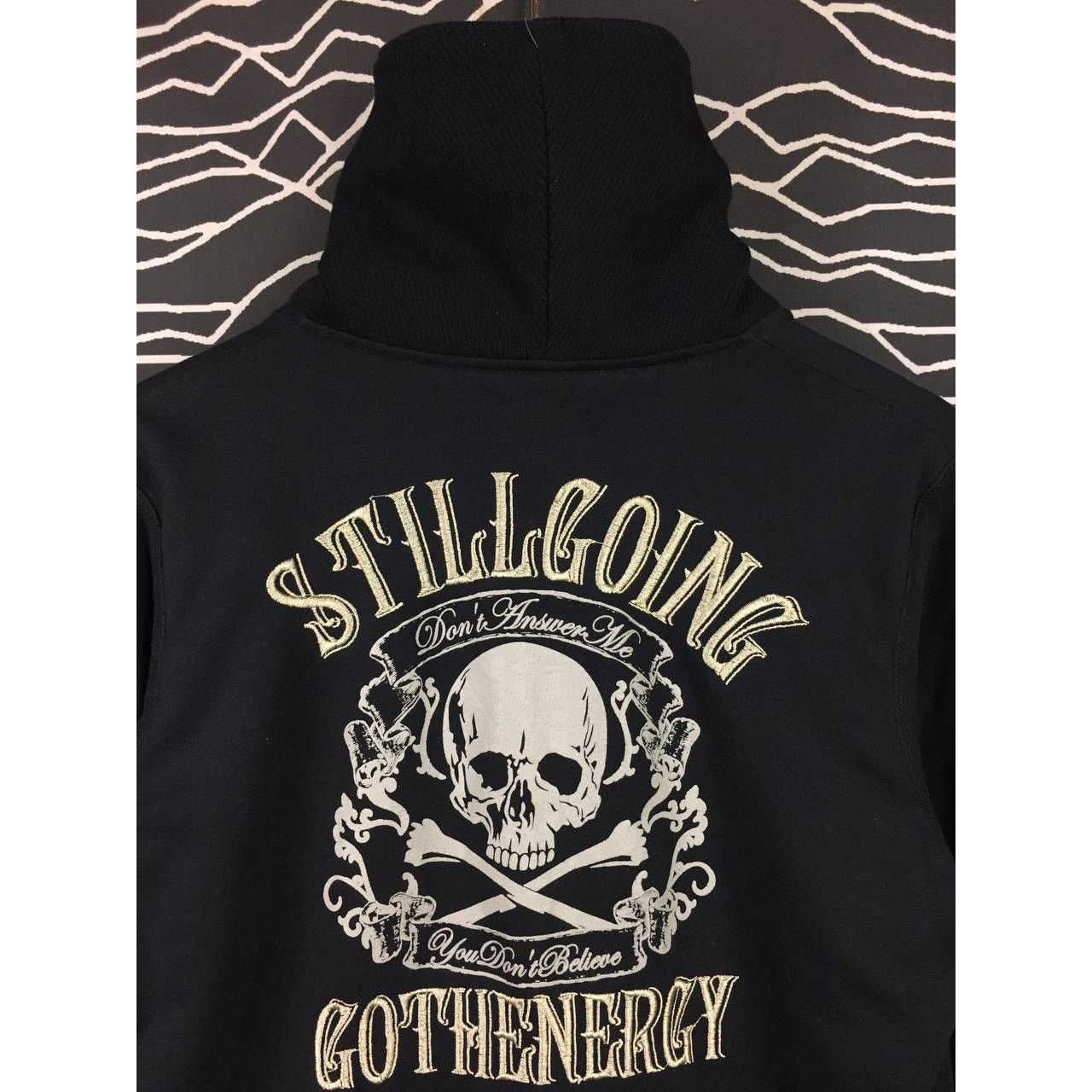 In The Attic × Japanese Brand × Seditionaries In The Attic Homme Skull Embroidered Shawl Collar Cardigan Size US M / EU 48-50 / 2 - 5 Thumbnail