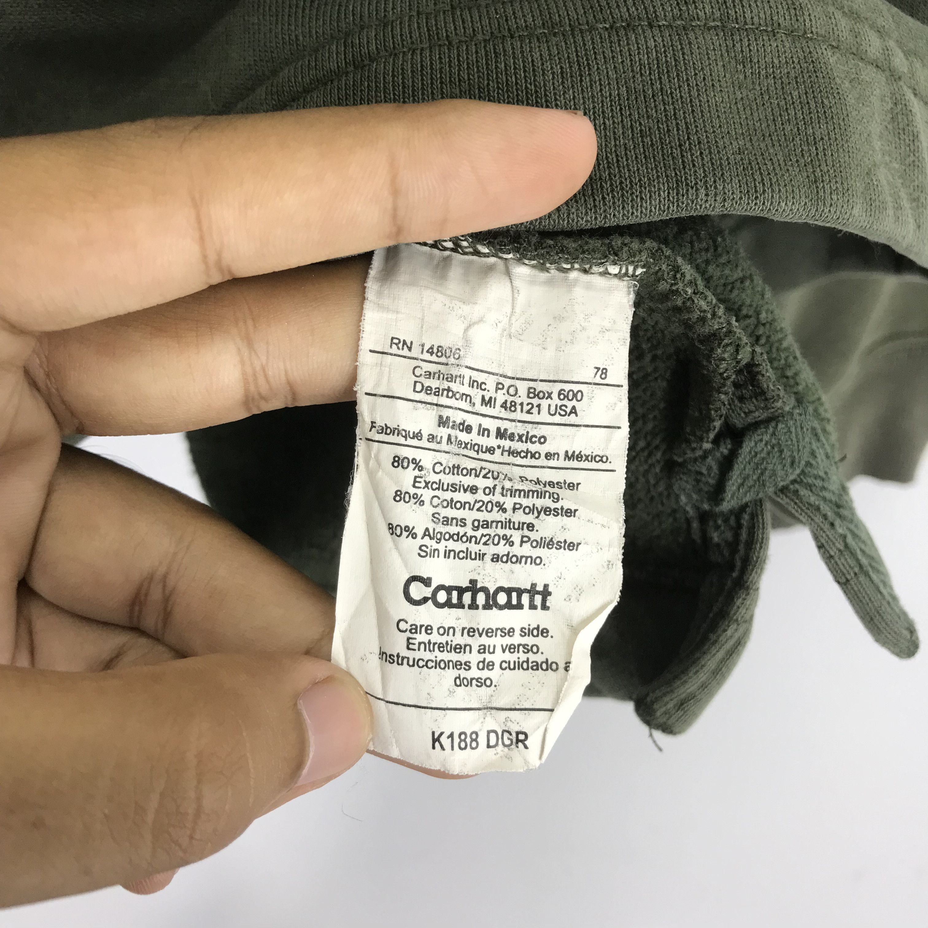 Carhartt Vintage Carhartt Sweatshirt Carhartt - 69 Size US M / EU 48-50 / 2 - 12 Thumbnail