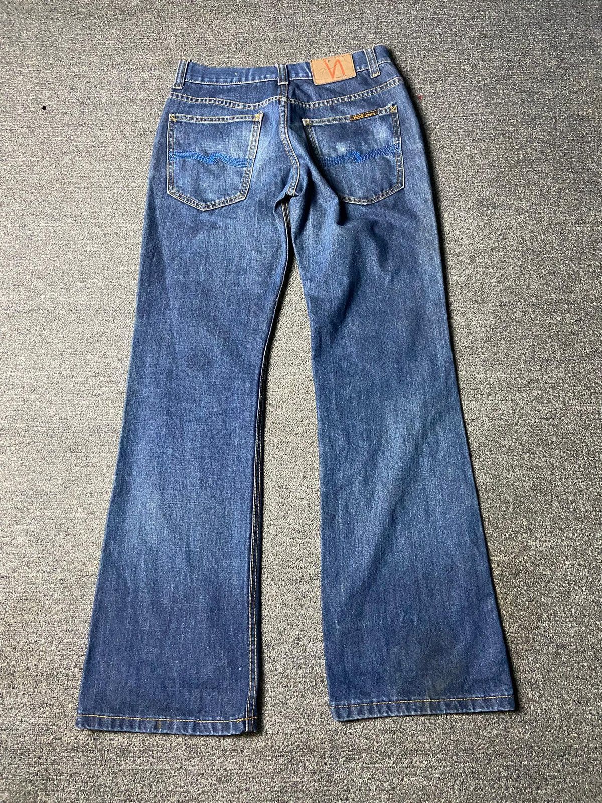 Nudie Jeans Vintage Nudie Jeans Flare Denim Pants (162) Size US 29 - 2 Thumbnail