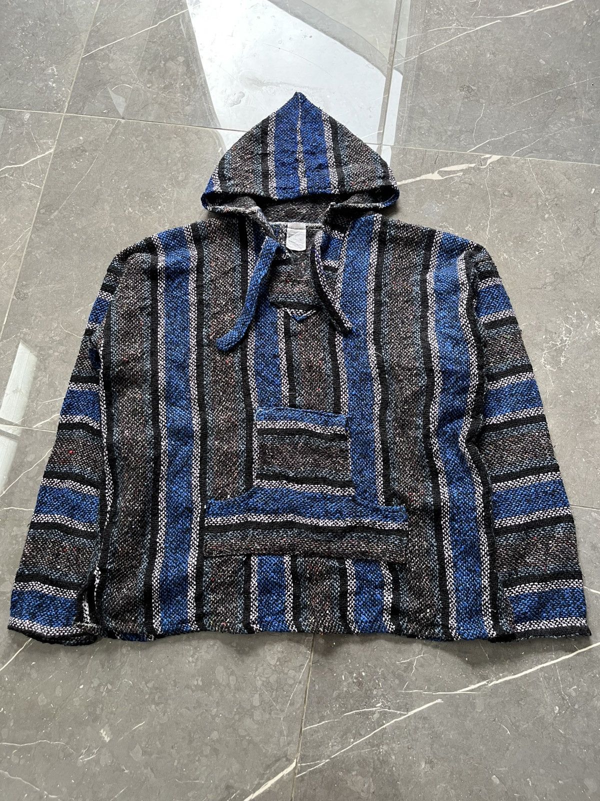 Vintage baja mexican hoodie