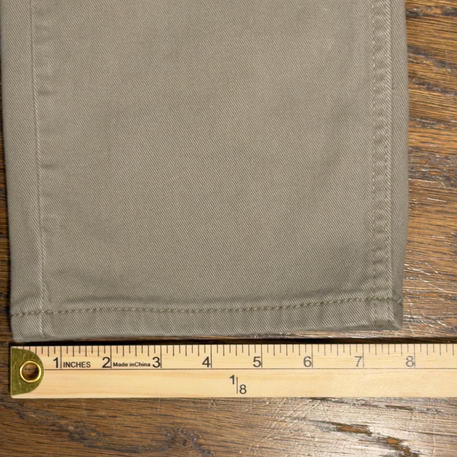 Levi's Levi's 505 Regular Straight Leg Jeans 34x30 Khaki Chinchilla Size US 34 / EU 50 - 5 Thumbnail