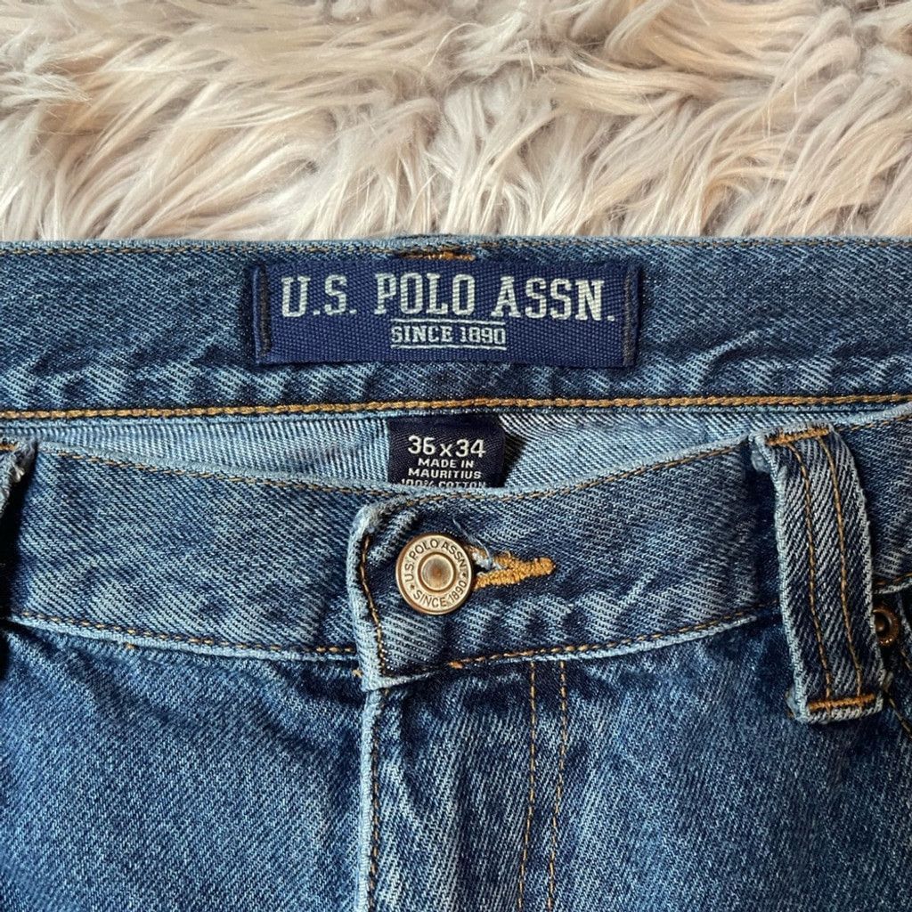 U.S. Polo Assn. U.S. Polo Assn. Blue Relaxed Jeans Size US 36 / EU 52 - 2 Thumbnail