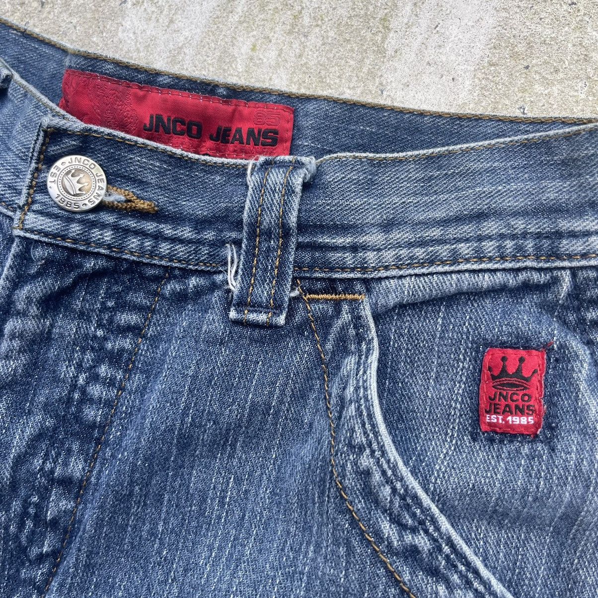 JNCO Vintage Y2k JNCO Embroidered Snake Eagle Jeans Size US 26 / EU 42 - 7 Thumbnail