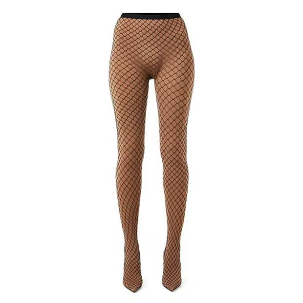 Balenciaga o1g2r1mq0924 Leggings in Brown & Black Size 27" / US 4 / IT 40 - 1 Thumbnail