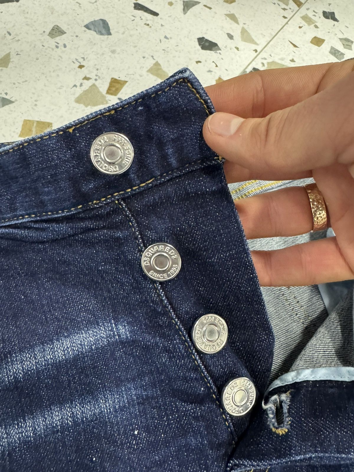 Dsquared2 Dsquared2 x Bob Marley distressed denim shorts size 54 Size US 38 / EU 54 - 9 Thumbnail