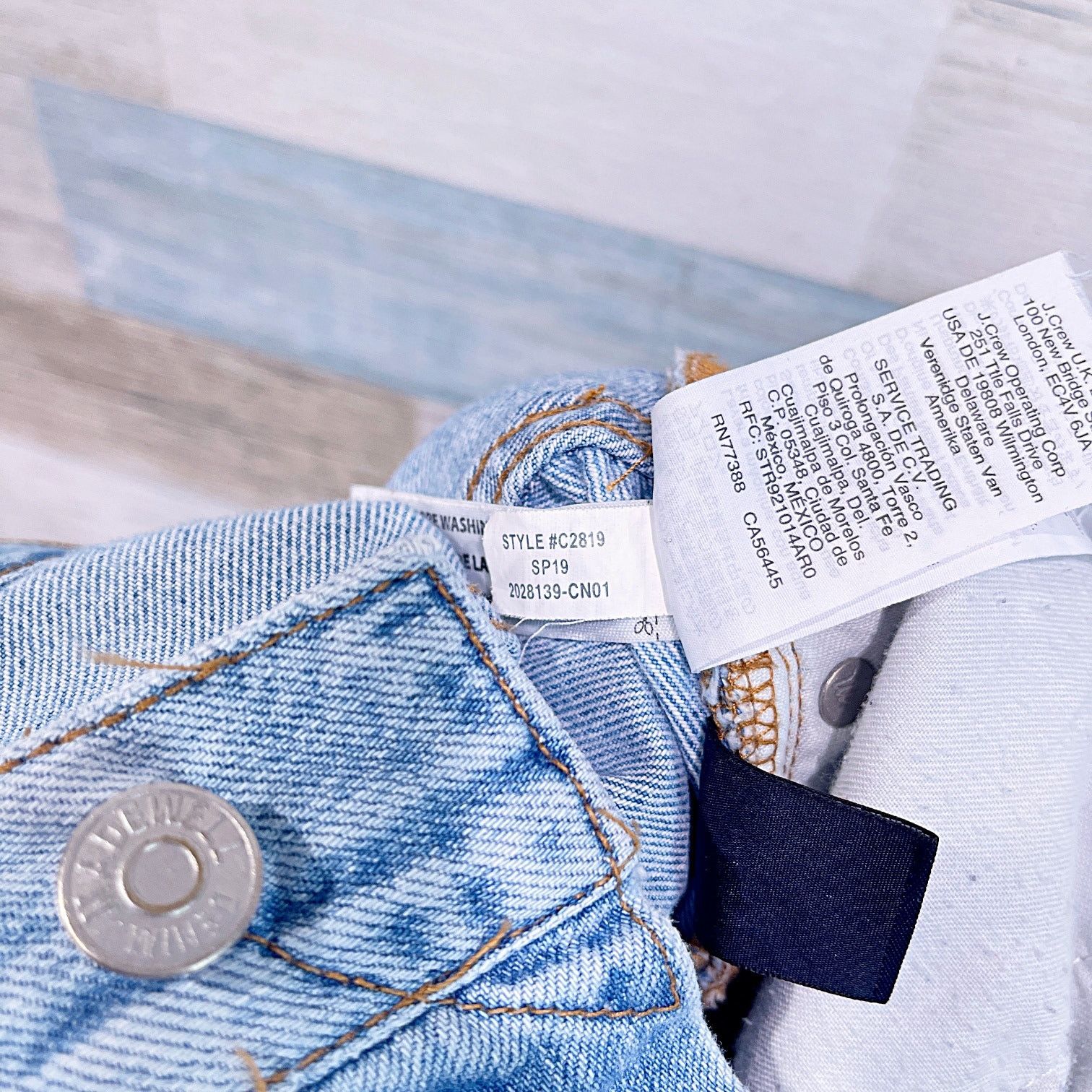 Madewell Madewell Perfect Vintage Jean Fitzgerald Wash High Rise 23 Size 23" - 9 Thumbnail