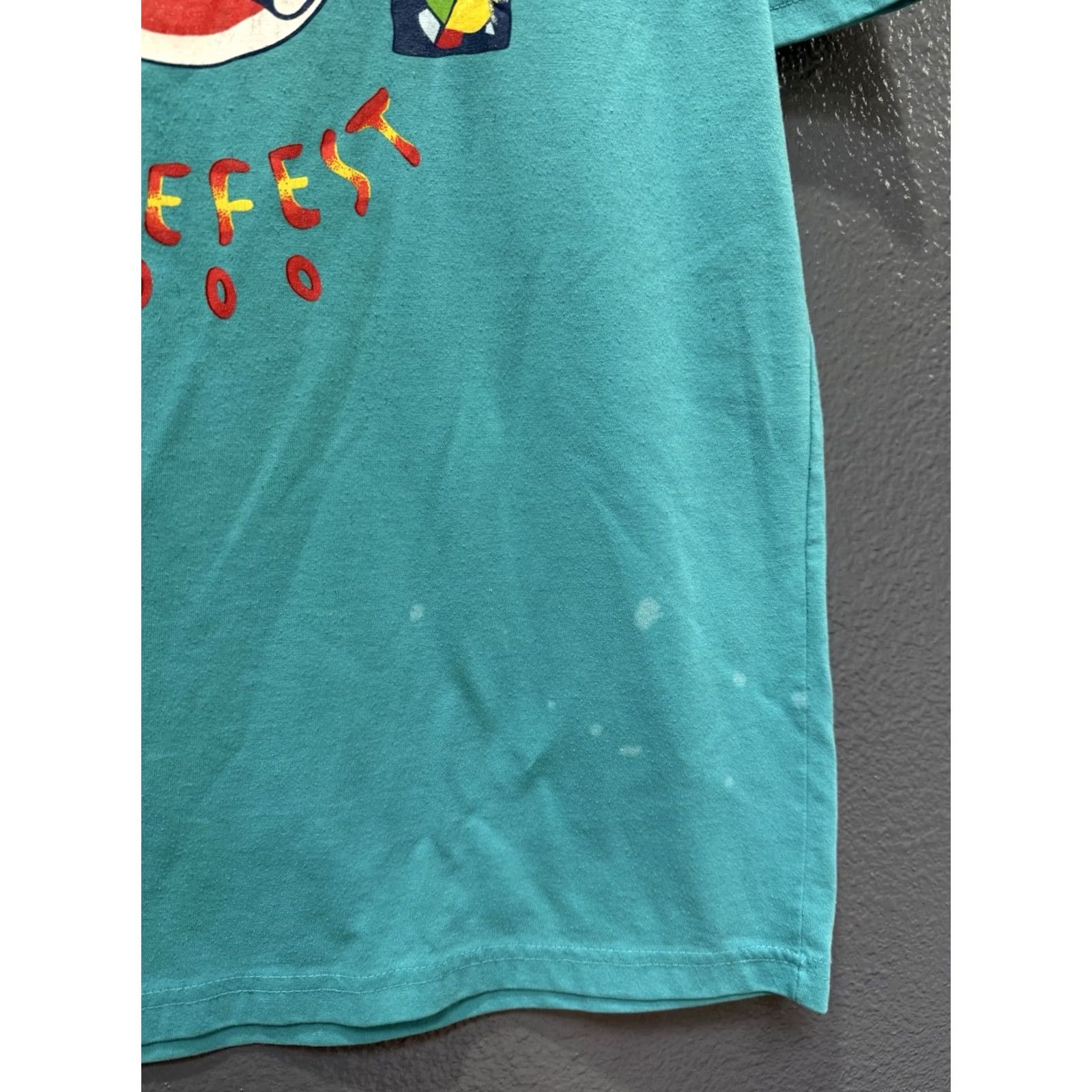 J Brand VINTAGE Nestle T-Shirt Blue Shirt Medium Men 2000 Kitefest Bear Brand Size M Size US M / EU 48-50 / 2 - 4 Thumbnail