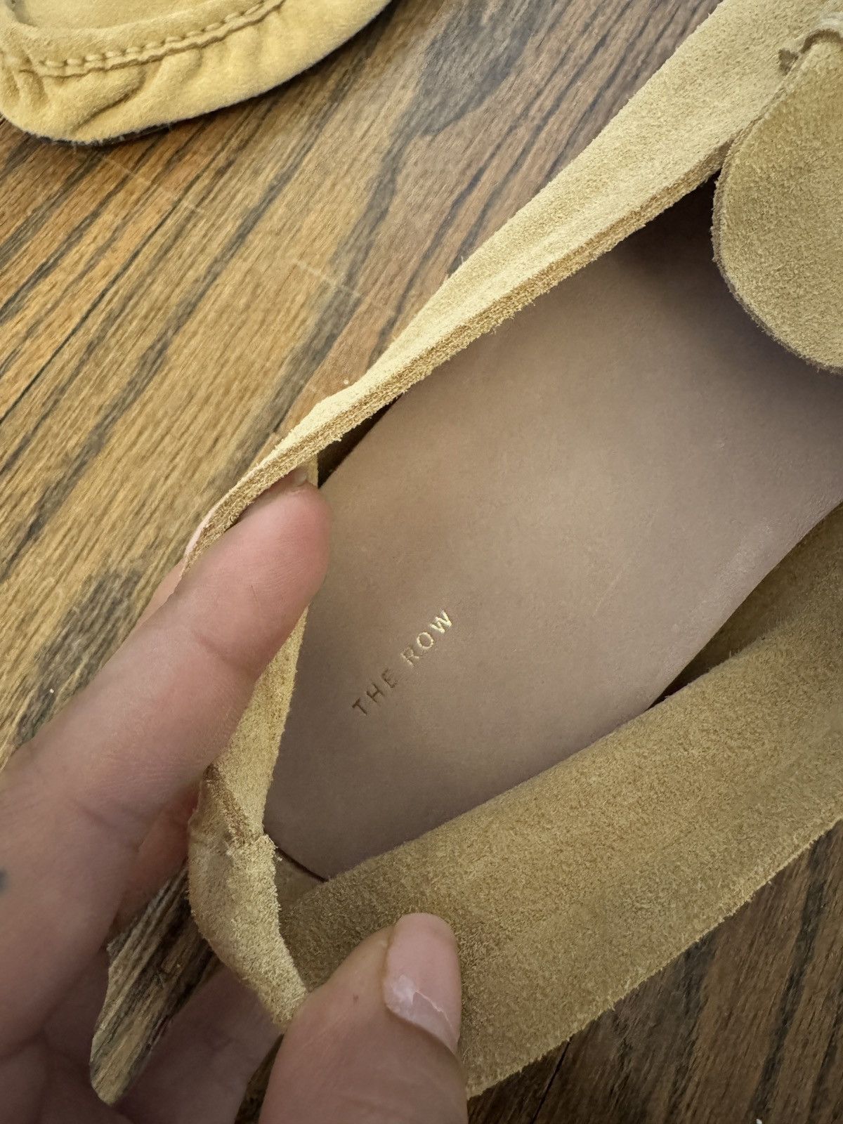 The Row The Row Suede Soft Moccasin Size US 9 / IT 39 - 2 Thumbnail