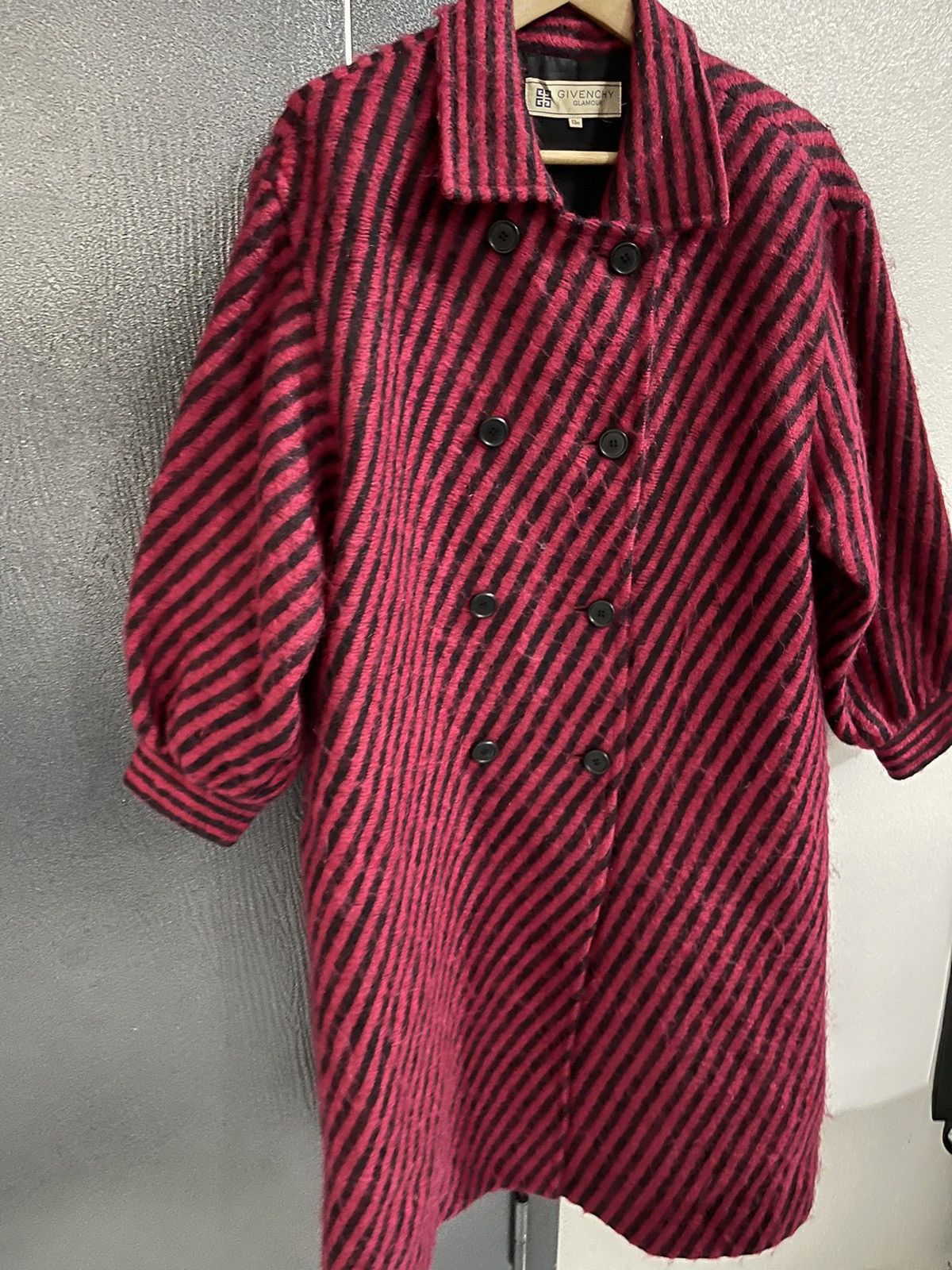 Givenchy Givenchy Glamour Stripe Design Wool Long Jacket Size XL / US 12-14 / IT 48-50 - 4 Thumbnail