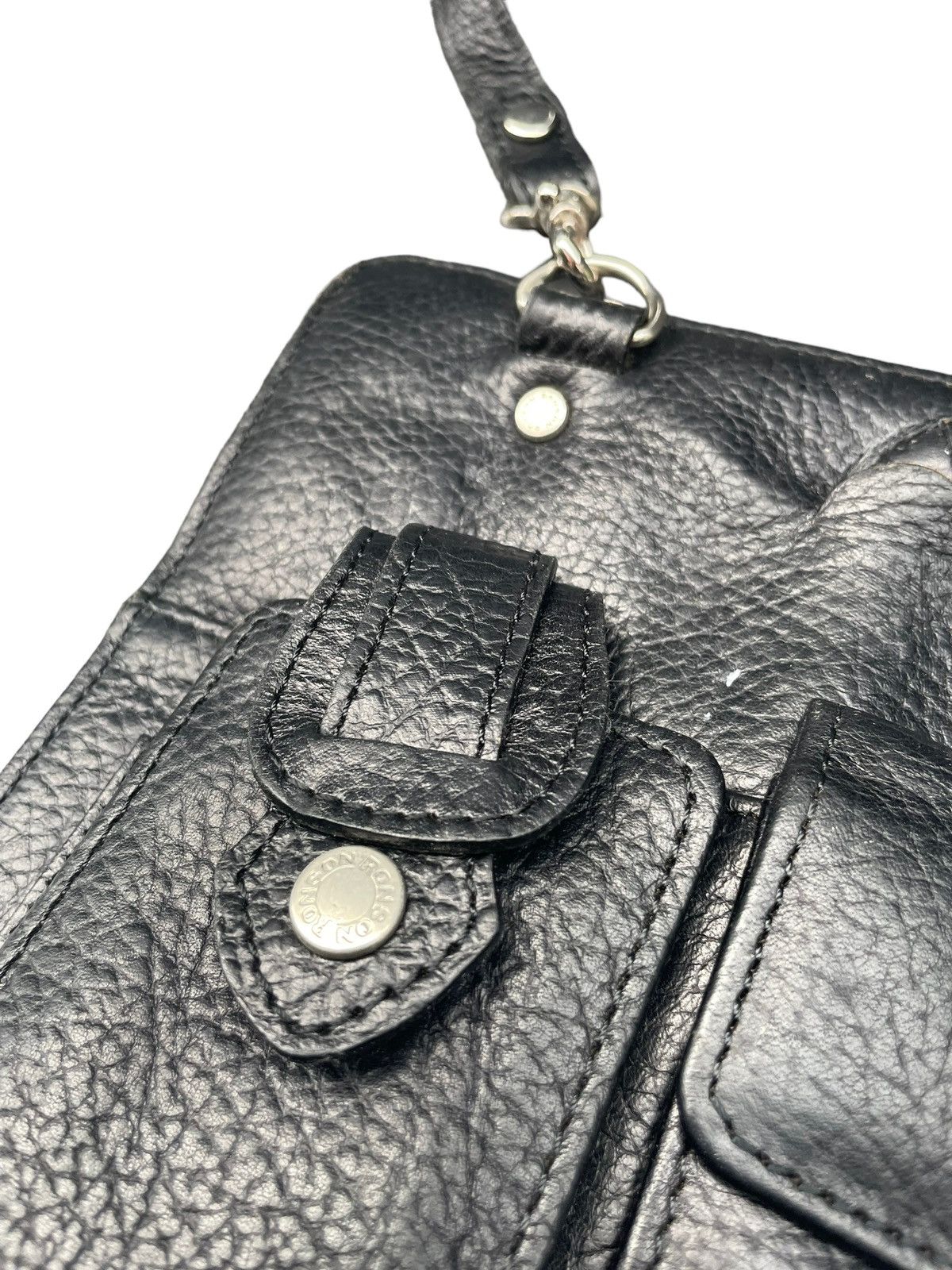 Leather Vintage Ronson Leather 2 Way Bag Size ONE SIZE - 2 Thumbnail