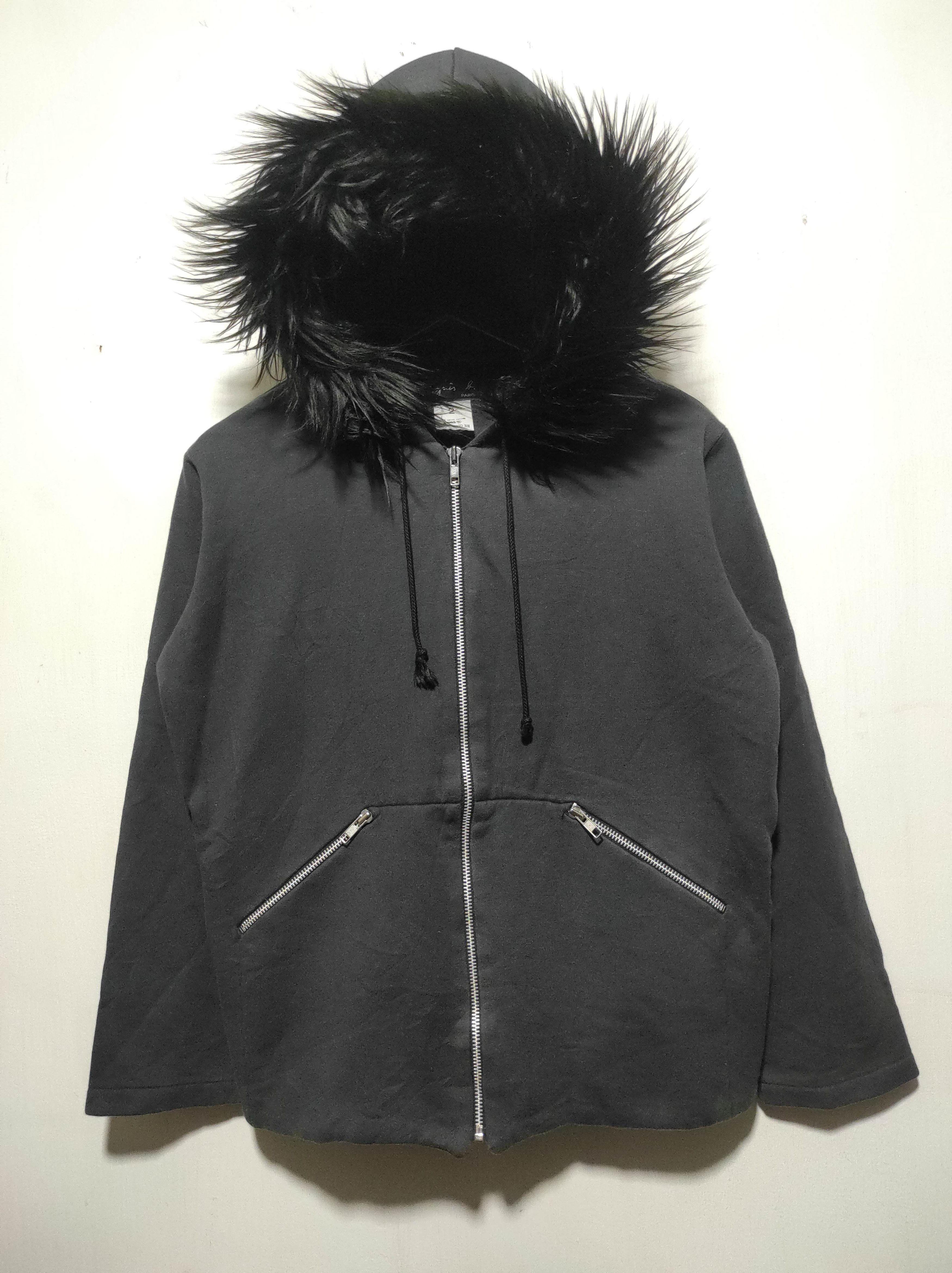 agnes b. Agnes B. Zip Fur Hoodie IfSixWasNine LGB style Size M / US 6-8 / IT 42-44 - 2 Thumbnail