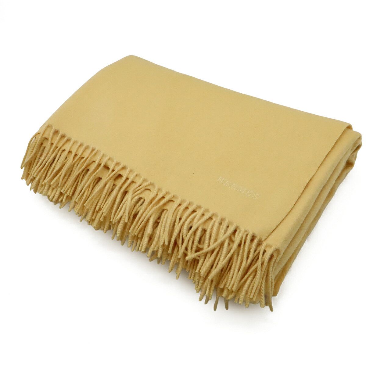 Hermes Hermes Hermes Cashmere Shawl Textile Shawl DUTY FREE for USA Size ONE SIZE - 1 Thumbnail