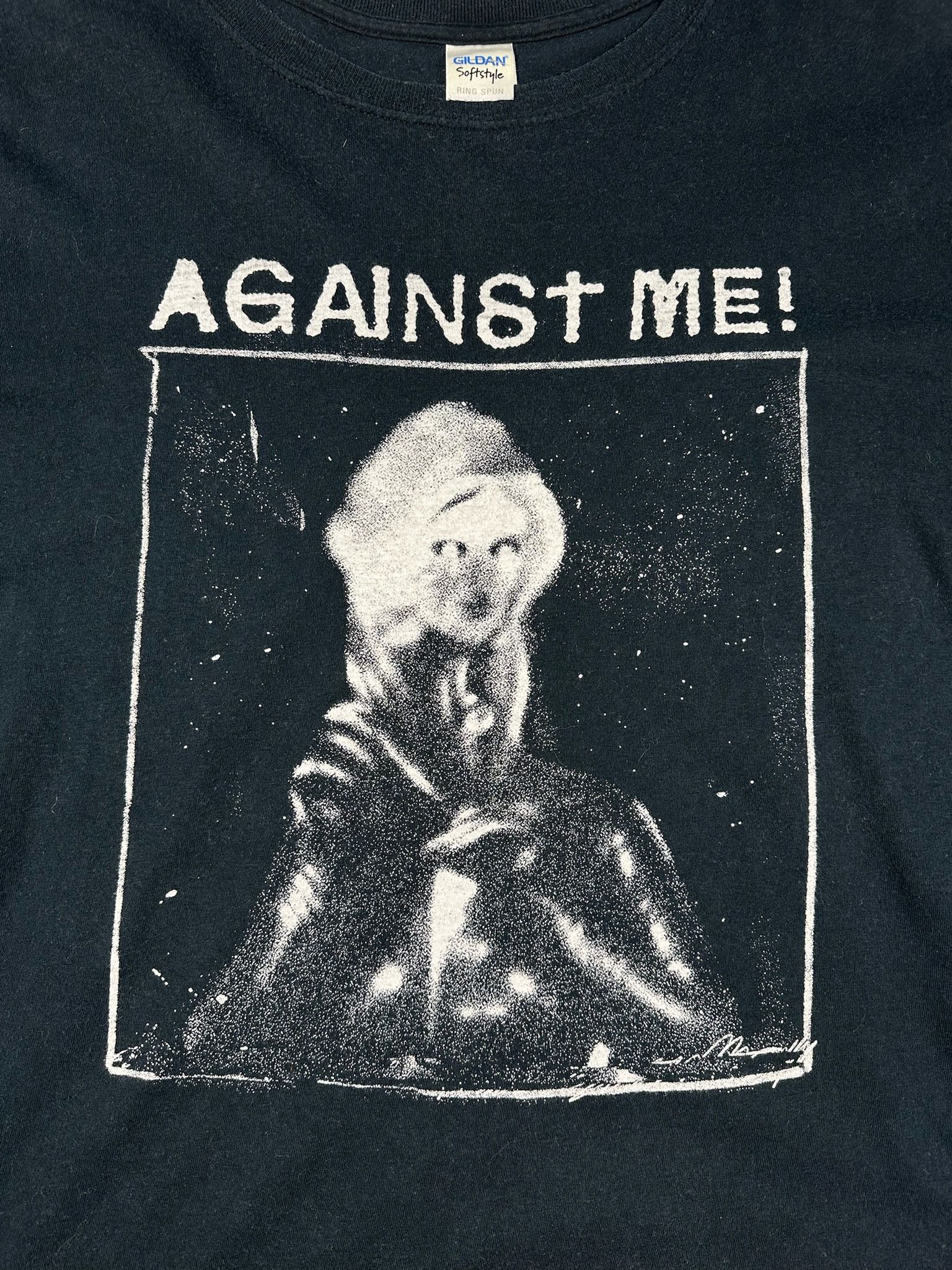 Band Tees Vintage Against Me Band T-shirt Size US L / EU 52-54 / 3 - 7 Thumbnail