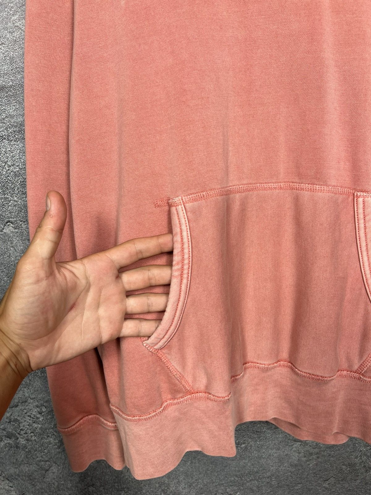 Denim & Supply Ralph Lauren Denim and Supply Ralph Lauren Washed Pink Hoodie With Logo Size US L / EU 52-54 / 3 - 5 Thumbnail