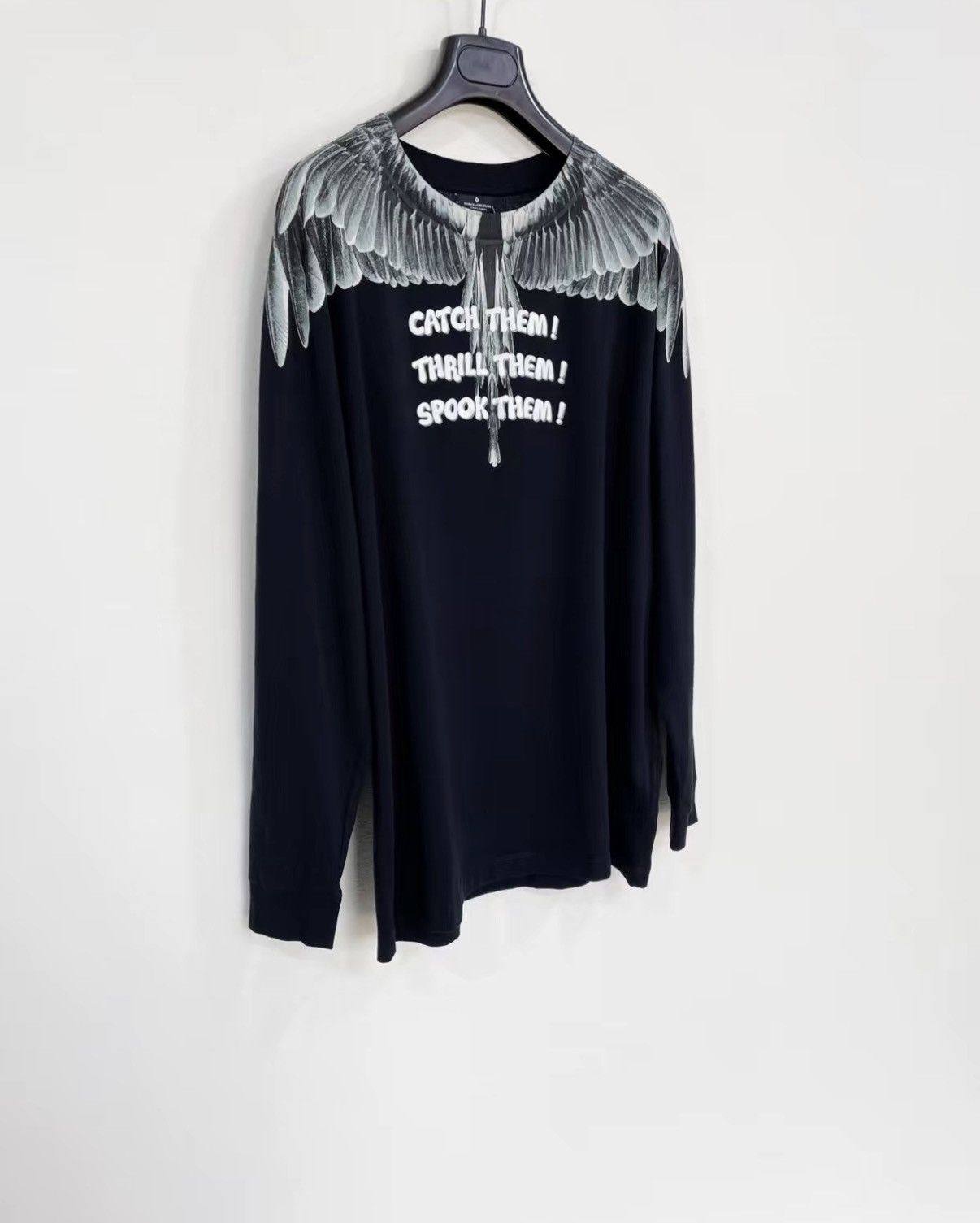 Marcelo Burlon Marcelo Burlon Wings Print 100% Cotton Long Sleeve J30 Size US S / EU 44-46 / 1 - 2 Thumbnail