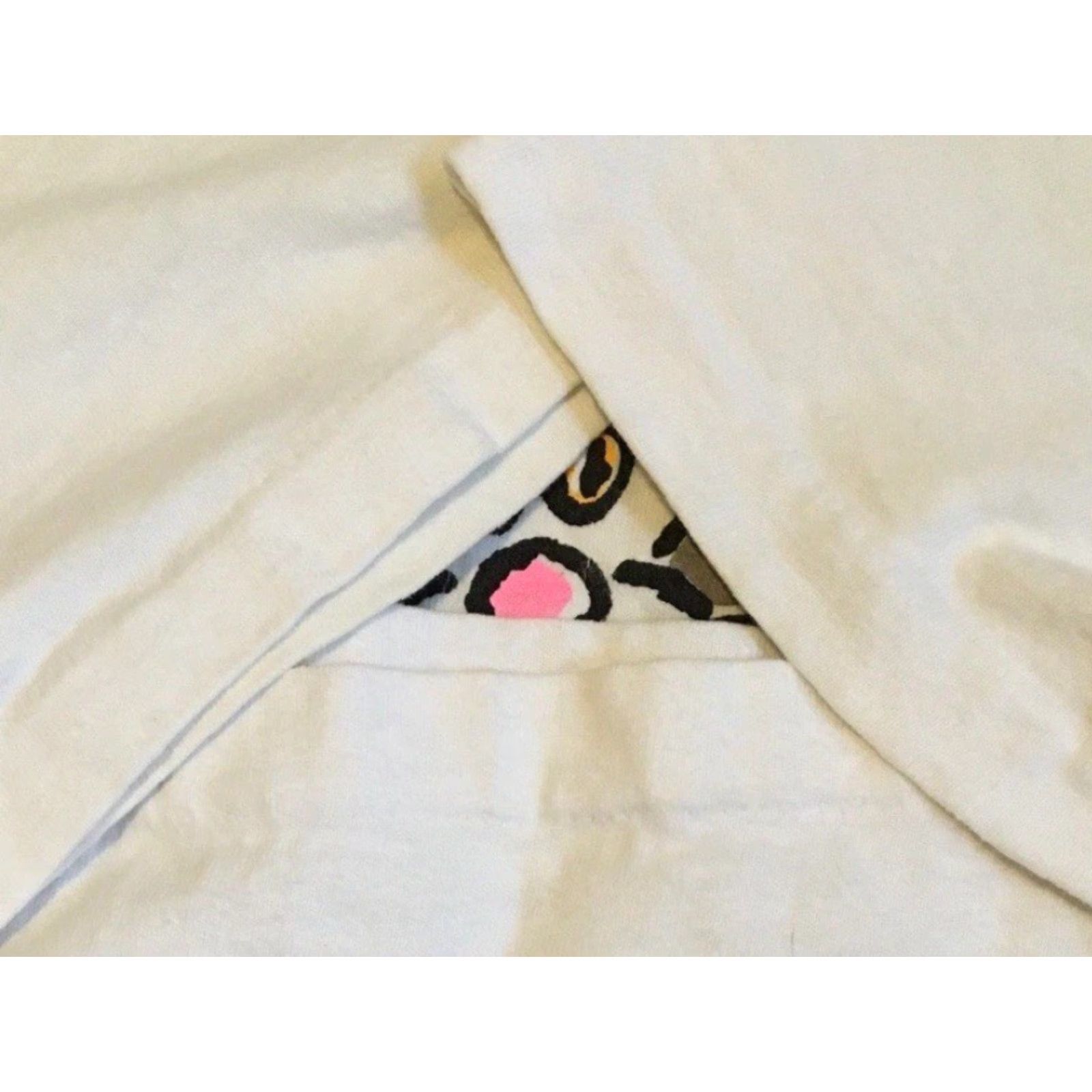 Vintage Vtg 90s Purr-fectly Ok To Make Mistakes Faded Shirt L Funny Saying Animal Cat Shirt Mens White 1990s Humor Dogs Cats Vintage 90s USA Size US L / EU 52-54 / 3 - 4 Thumbnail