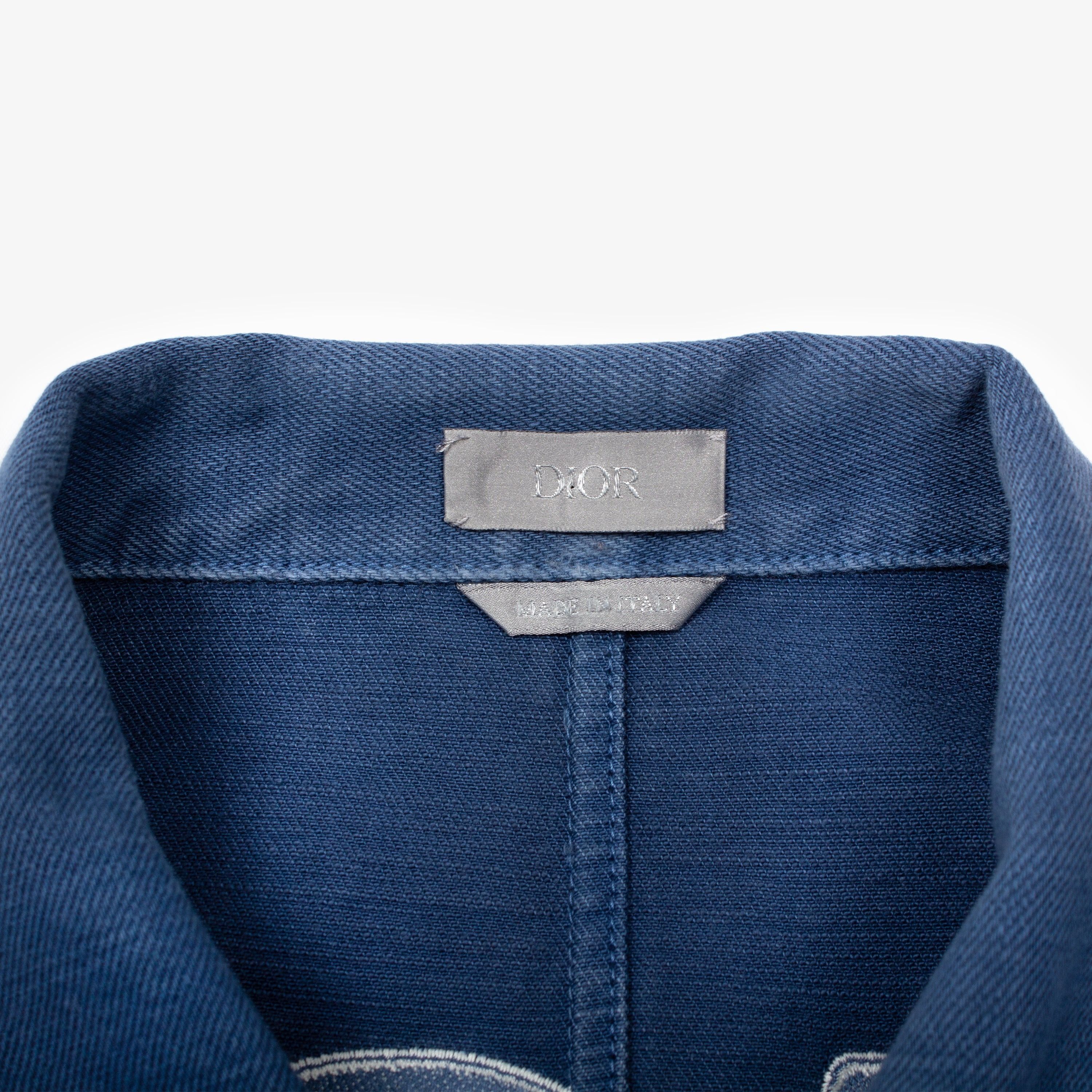 Dior DIOR FRENCH DENIM WORK JACKET Size US XL / EU 56 / 4 - 4 Thumbnail