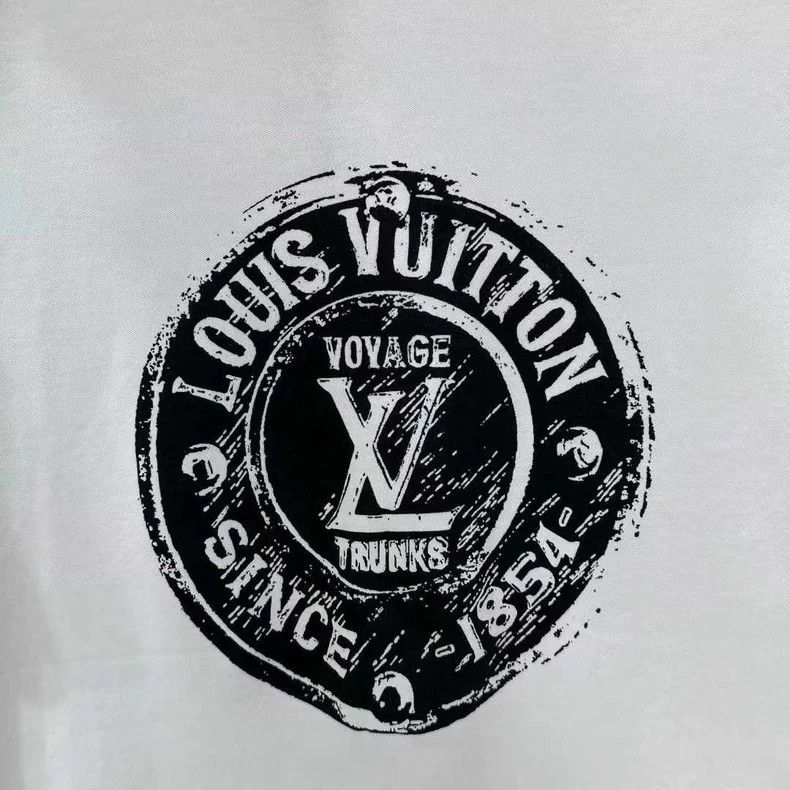 Louis Vuitton Louis Vuitton SS25 Marine Series logo Short Sleeve Size US XS / EU 42 / 0 - 4 Thumbnail