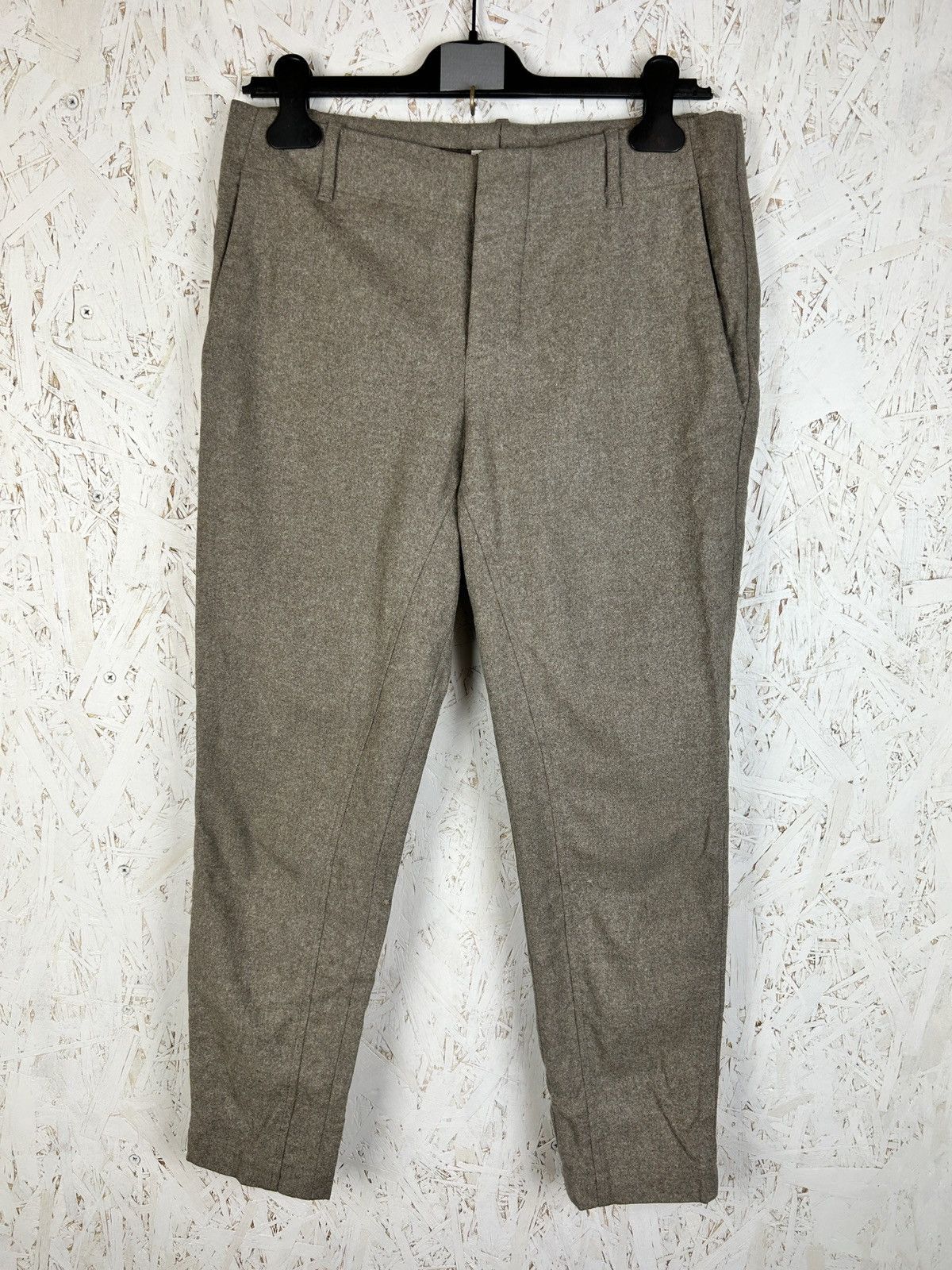 Brunello Cucinelli Brunello Cucinelli Wool Cashmere Trousers Pants Size 28" / US 6 / IT 42 - 1 Thumbnail