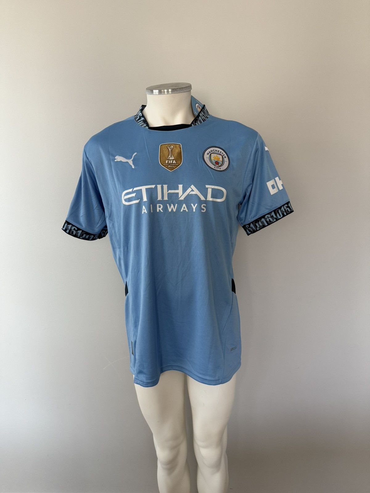 Puma Rodrigo Manchester City CL New Men’s Puma Soccer Jersey - M Size US M / EU 48-50 / 2 - 1 Thumbnail