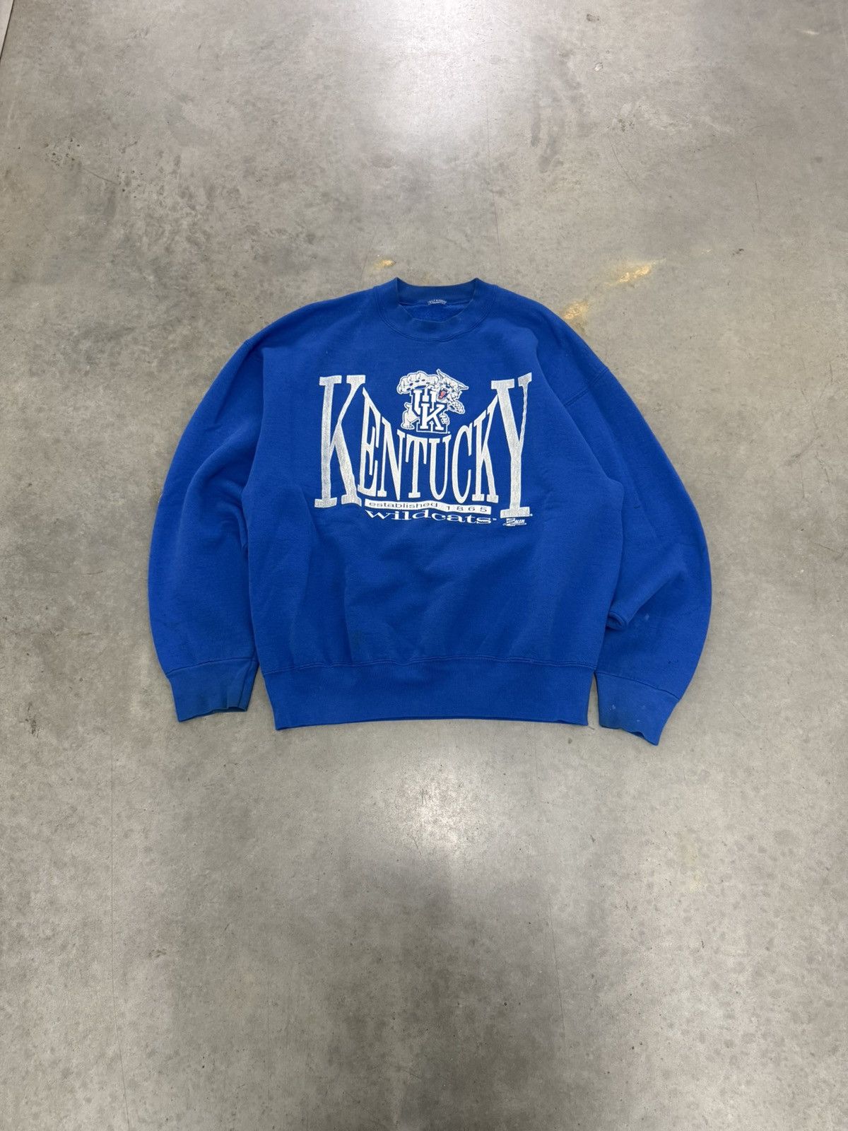 Salem Sportswear Vintage Kentucky Wildcats Salem Sportswear NCAA Sweatshirt Size US L / EU 52-54 / 3 - 7 Thumbnail