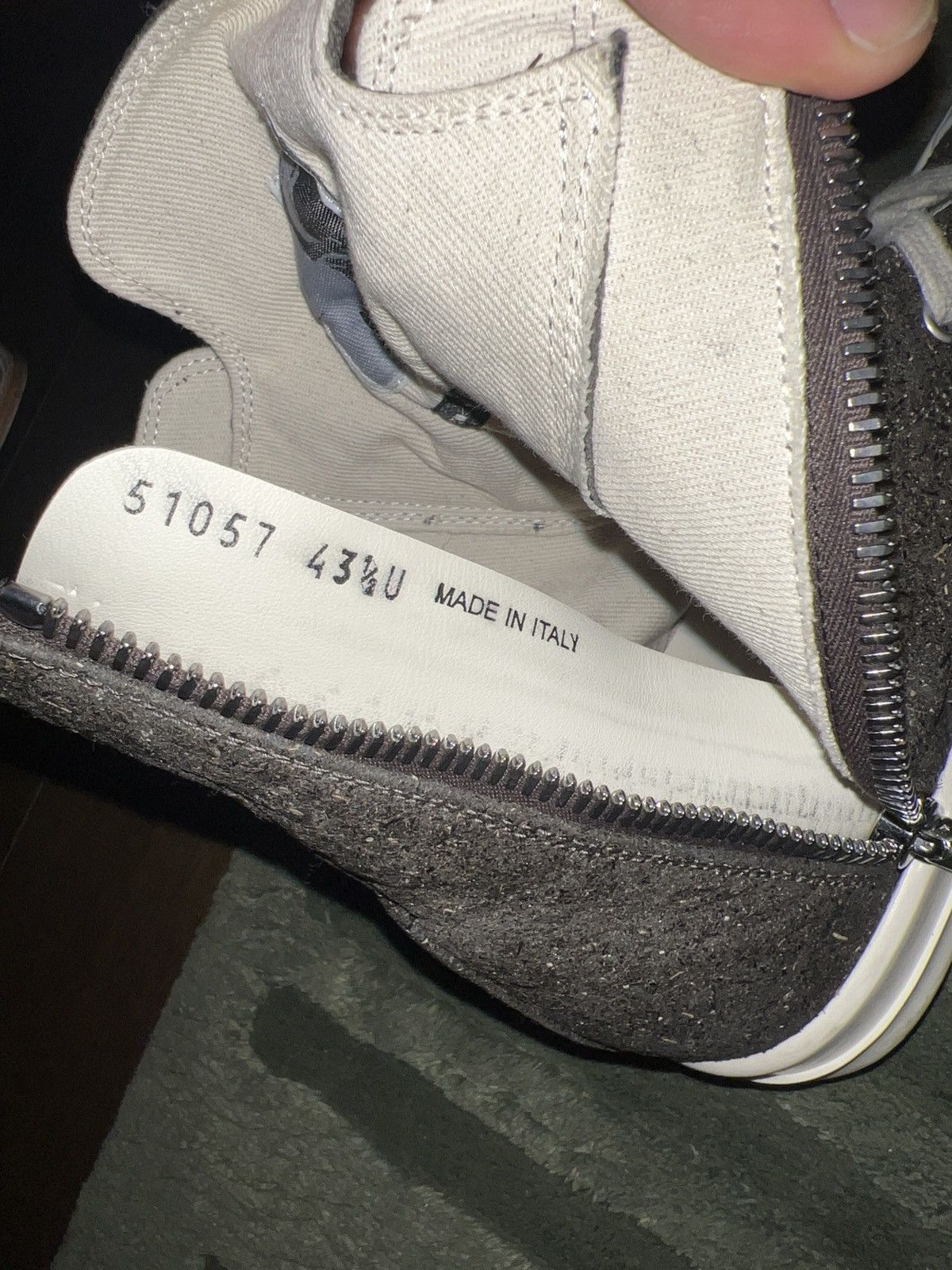 Rick Owens Rick owen ramones Size US 10.5 / EU 43-44 - 7 Thumbnail