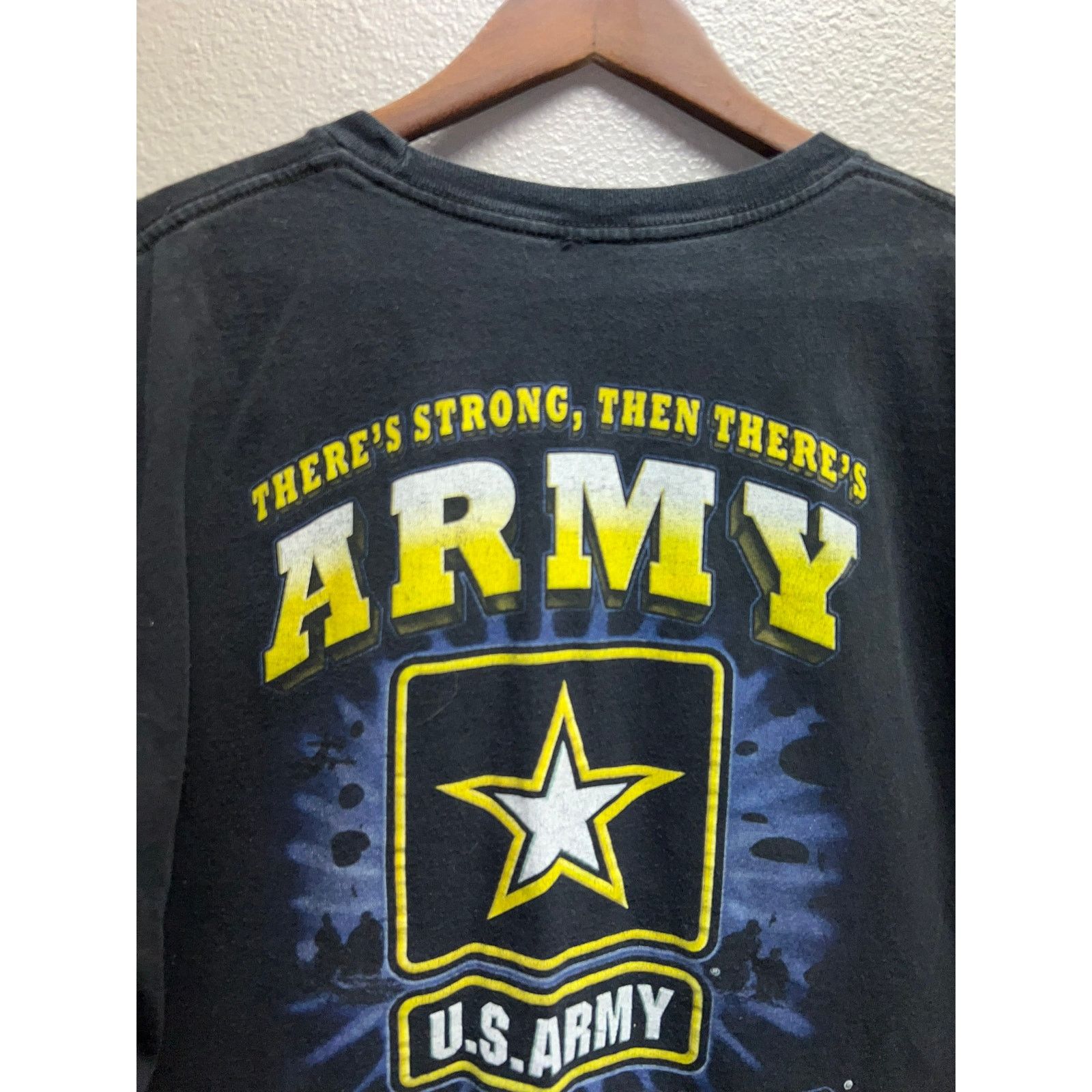 Vintage Vintage Army Shirt United States US USA Black 3D Tee Large Size US L / EU 52-54 / 3 - 7 Thumbnail