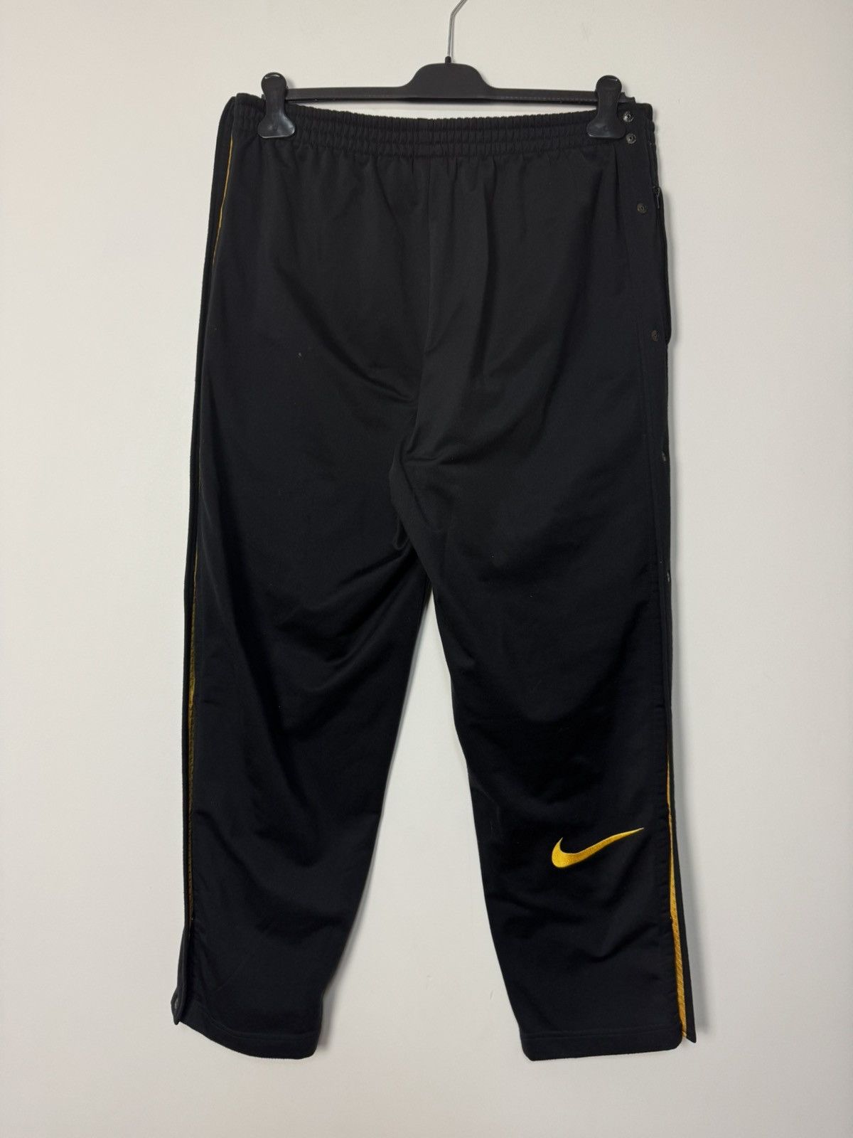 Nike Vintage 90s Nike Swoosh Side Snap Baggy Pants Y2K Style Size US 34 / EU 50 - 8 Thumbnail