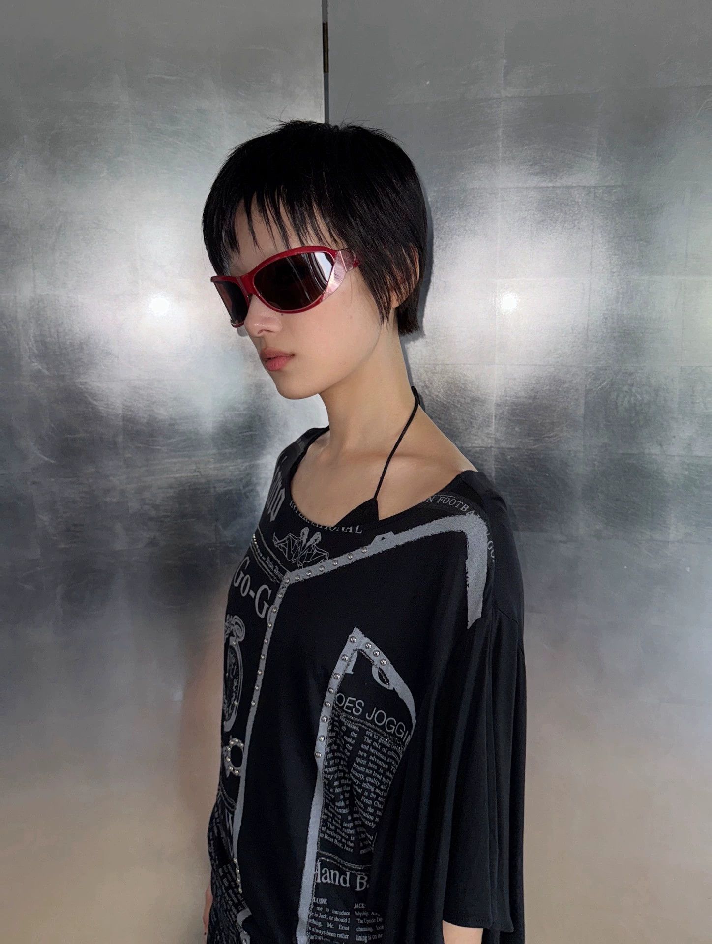 Vintage Vintage Italian Archive Fluid Frame Sunglasses Size ONE SIZE - 1 Thumbnail
