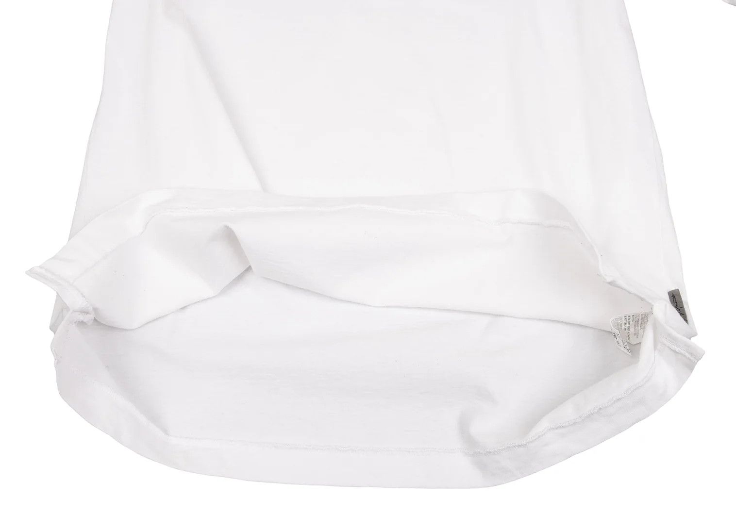 Yohji Yamamoto Yohji Yamamoto Side Tag V-Neck T-Shirt White Size US M / EU 48-50 / 2 - 8 Thumbnail