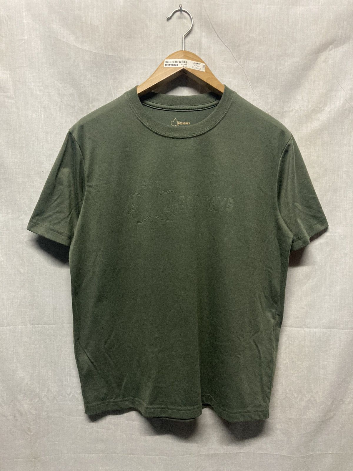 Japanese Brand Logos Days Olive Green Tee Size US L / EU 52-54 / 3 - 1 Thumbnail