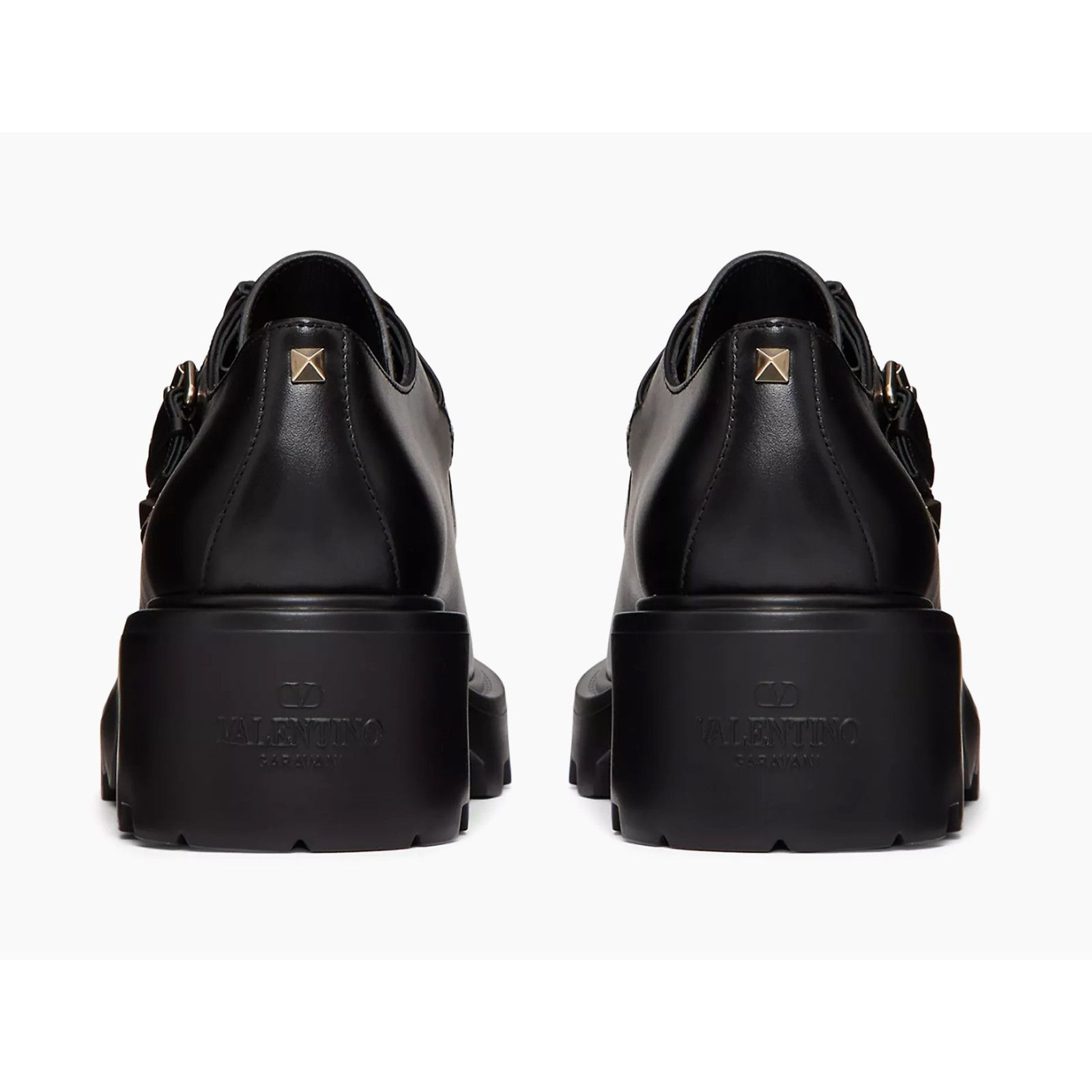 Valentino Valentino Garavani Rockstud 55mm Single Monk Black Size US 9 / IT 39 - 13 Thumbnail