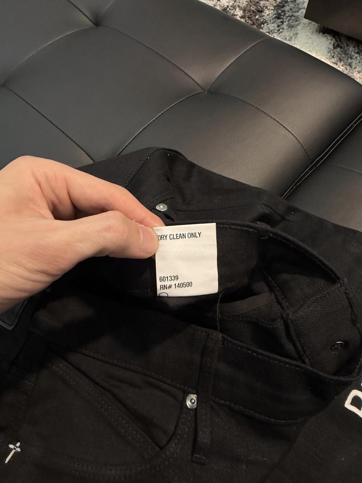 Rta RTA Men's Denim Jeans Black Size 34 $350 Retail Size US 34 / EU 50 - 11 Thumbnail