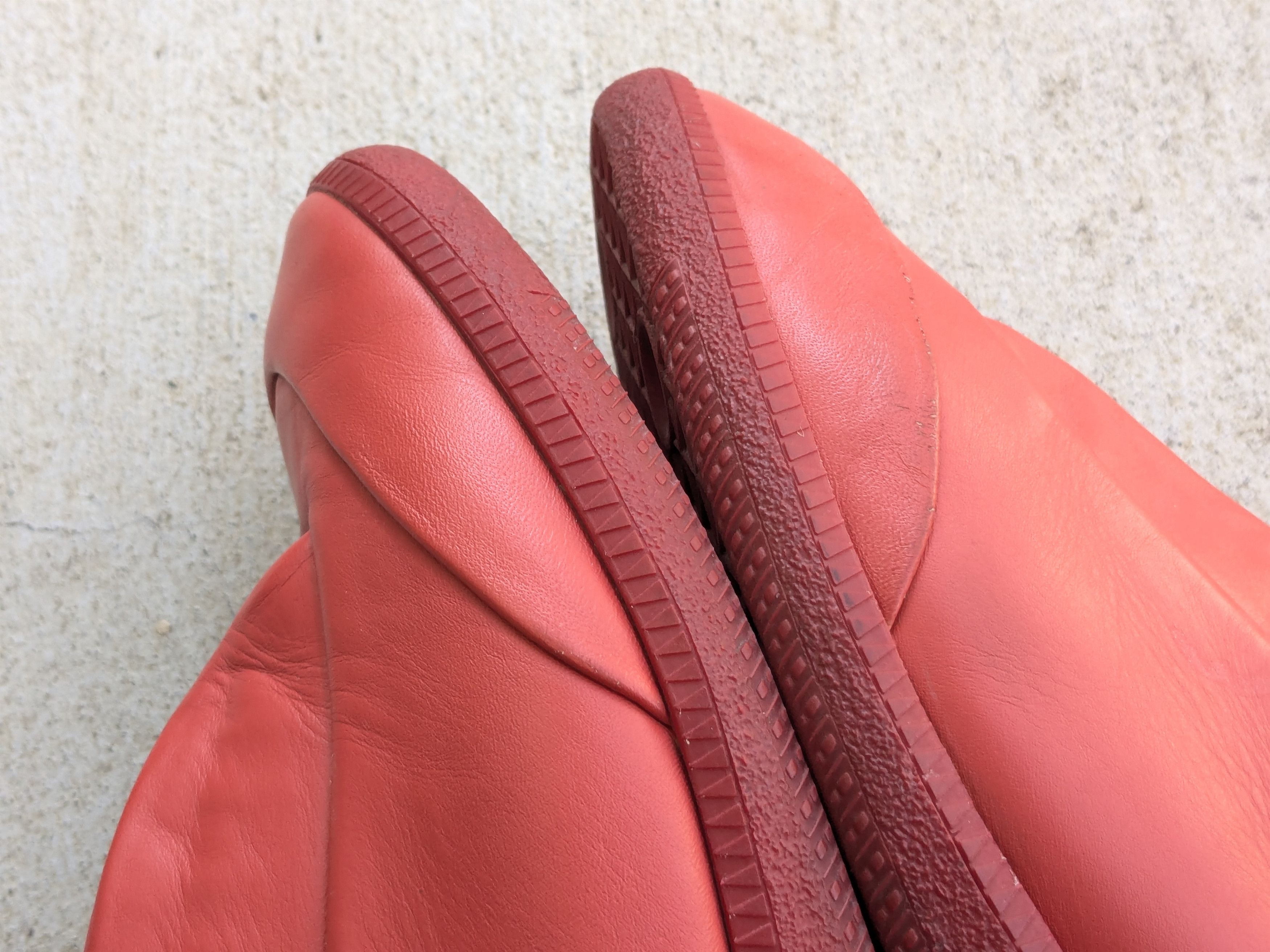 Maison Margiela Maison Margiela Future Red Black 9 42 Leather High Tops Size US 9 / EU 42 - 11 Thumbnail