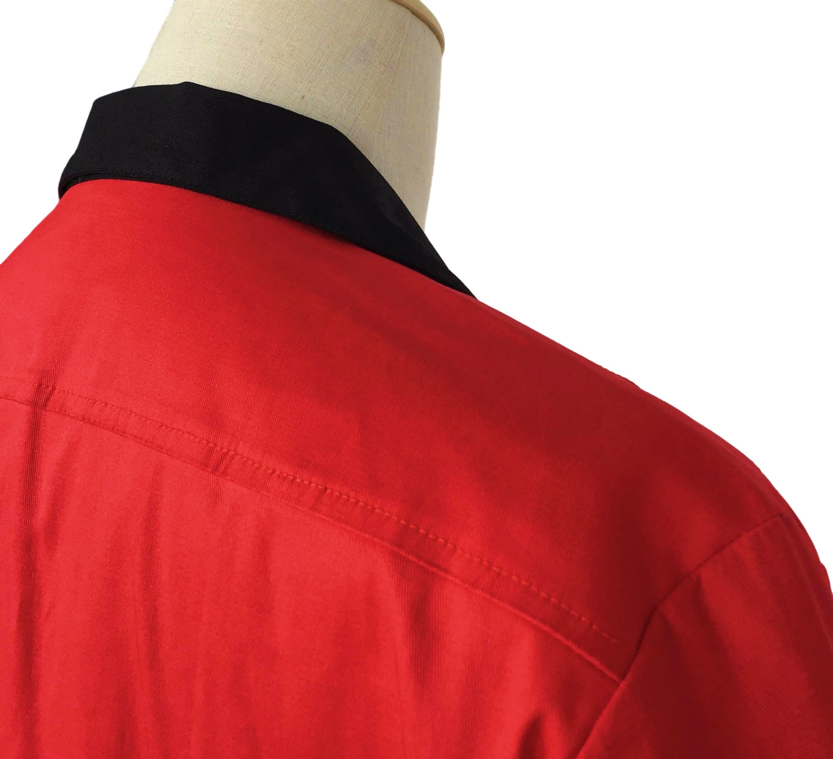 Other Red-Short Sleeve Bowling Shirts Pocket Casual Clothing Size US L / EU 52-54 / 3 - 6 Thumbnail