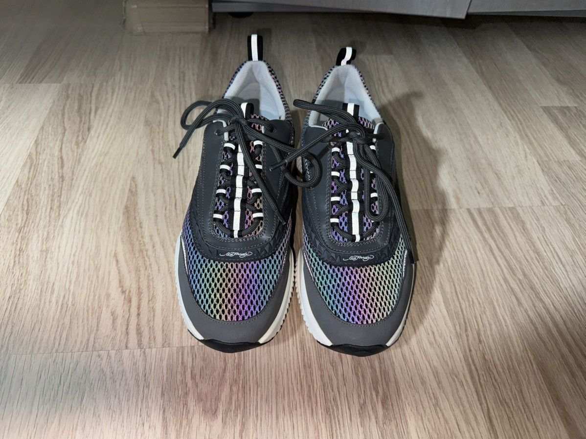 Designer × Ed Hardy Ed Hardy reflective sneakers 43/10 Size US 10 / EU 43 - 4 Thumbnail