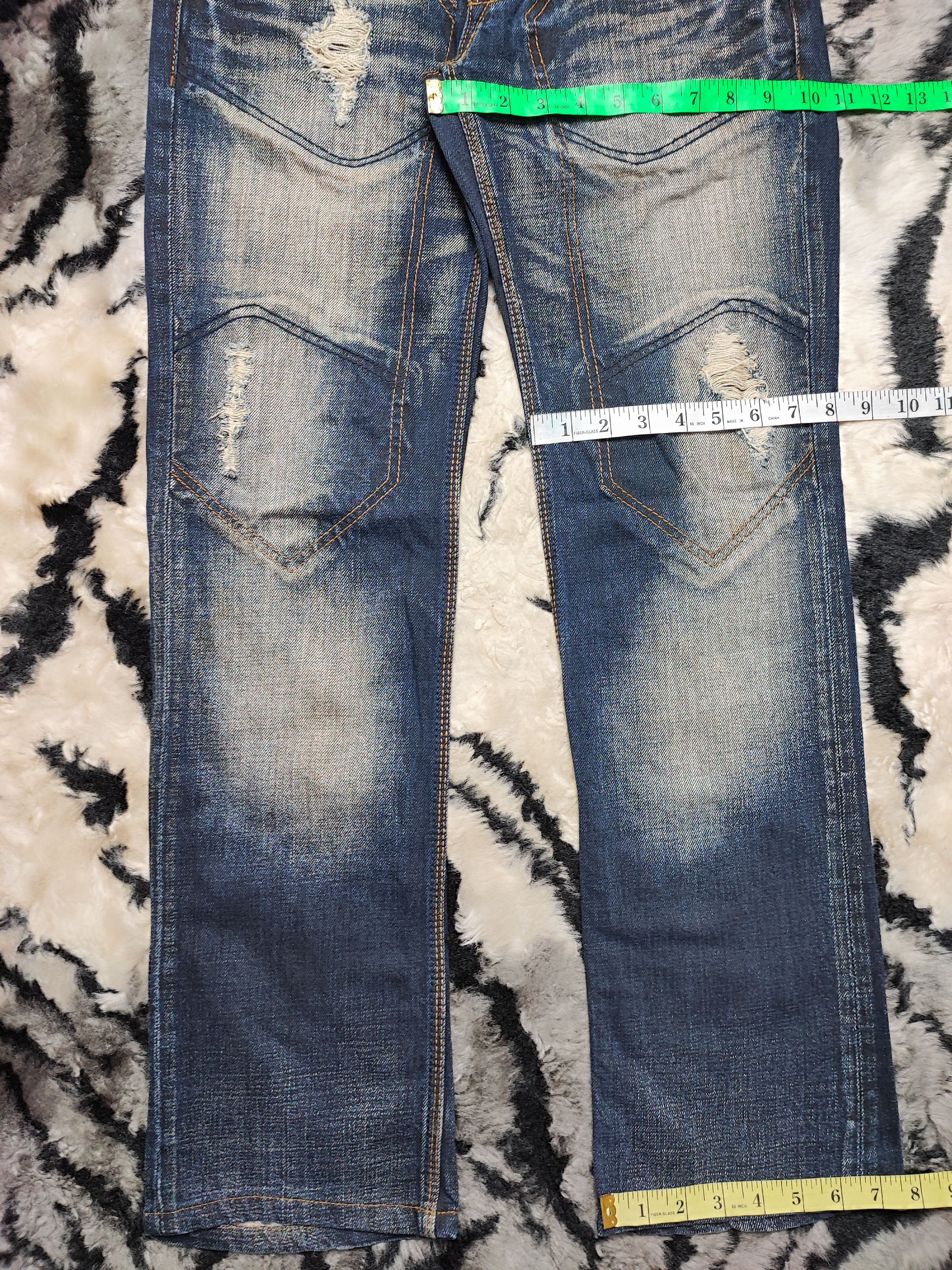 Tornado Mart Nicole Hideaways Rusty Distress Double Knee Size US 29 - 4 Thumbnail