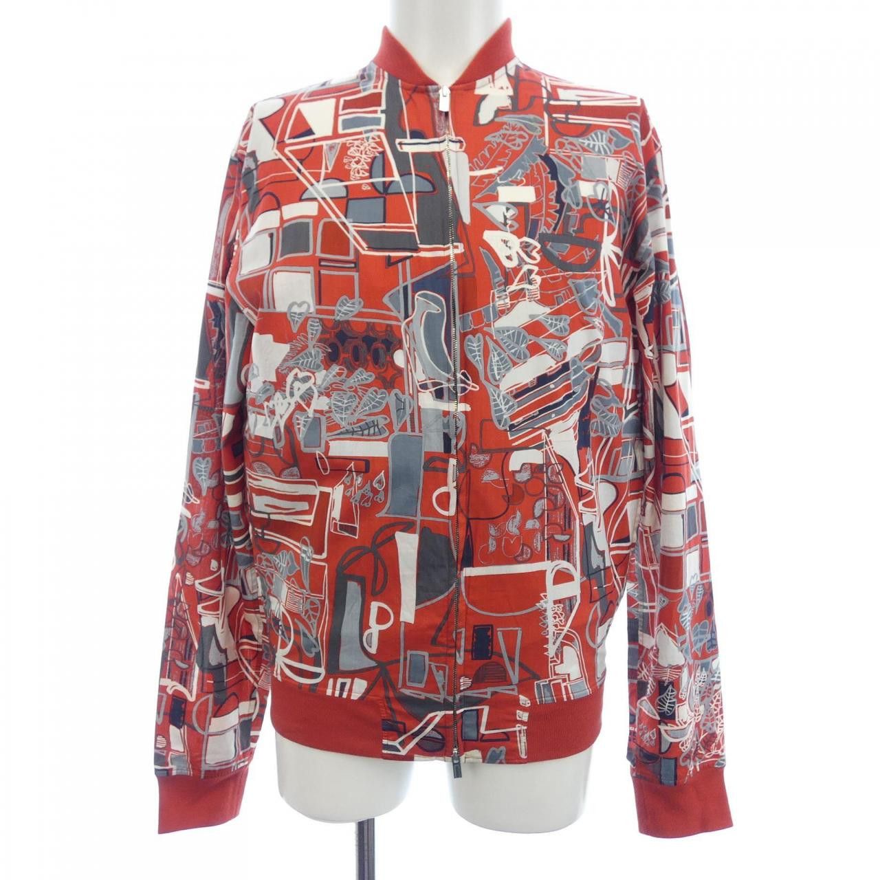 Hermes Hermes Hermes Wool Jacket Textile Outerwear DUTY FREE for USA Size ONE SIZE - 1 Thumbnail