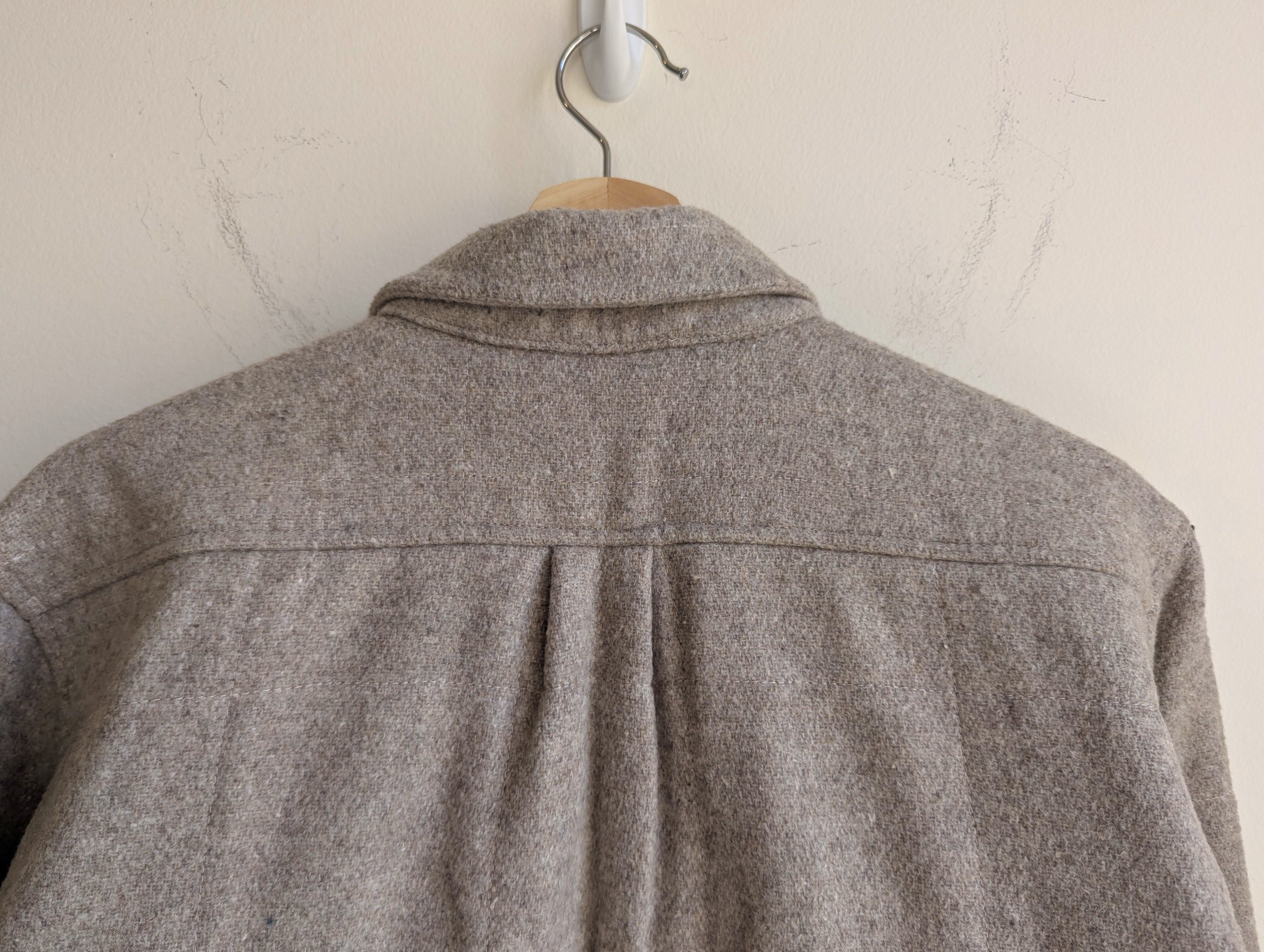Patrik Ervell Oatmeal Wool Shirt Jacket (fits S/M) Size US M / EU 48-50 / 2 - 6 Thumbnail