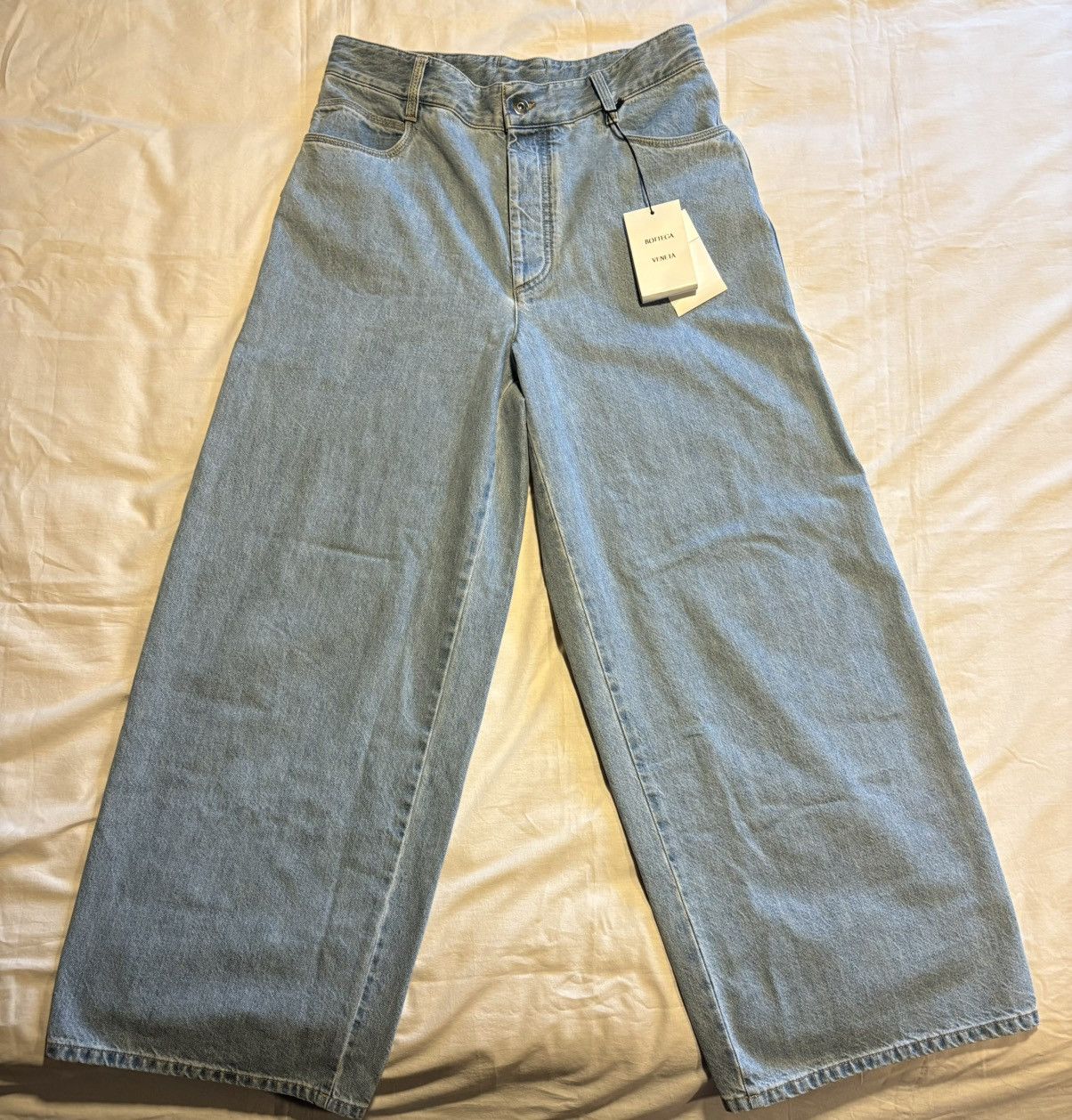 Bottega Veneta Bottega Veneta baggy wide leg denim pants. Size US 30 / EU 46 - 2 Thumbnail